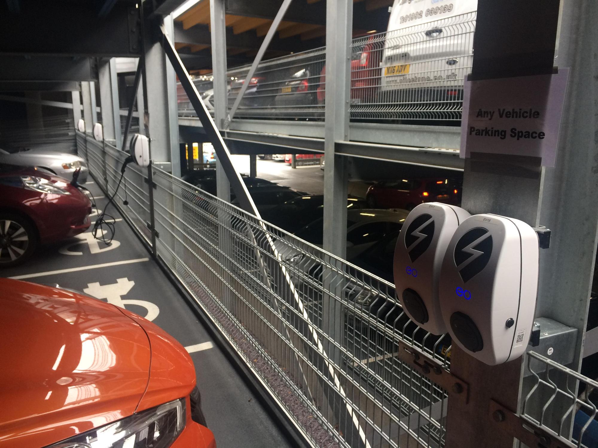 Crown Street Car Park - Claude St | Ipswich, England | EV Station