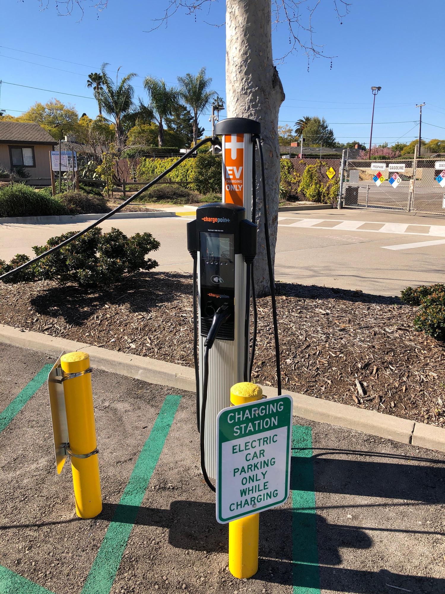 Goleta Water District Santa Barbara, CA EV Station