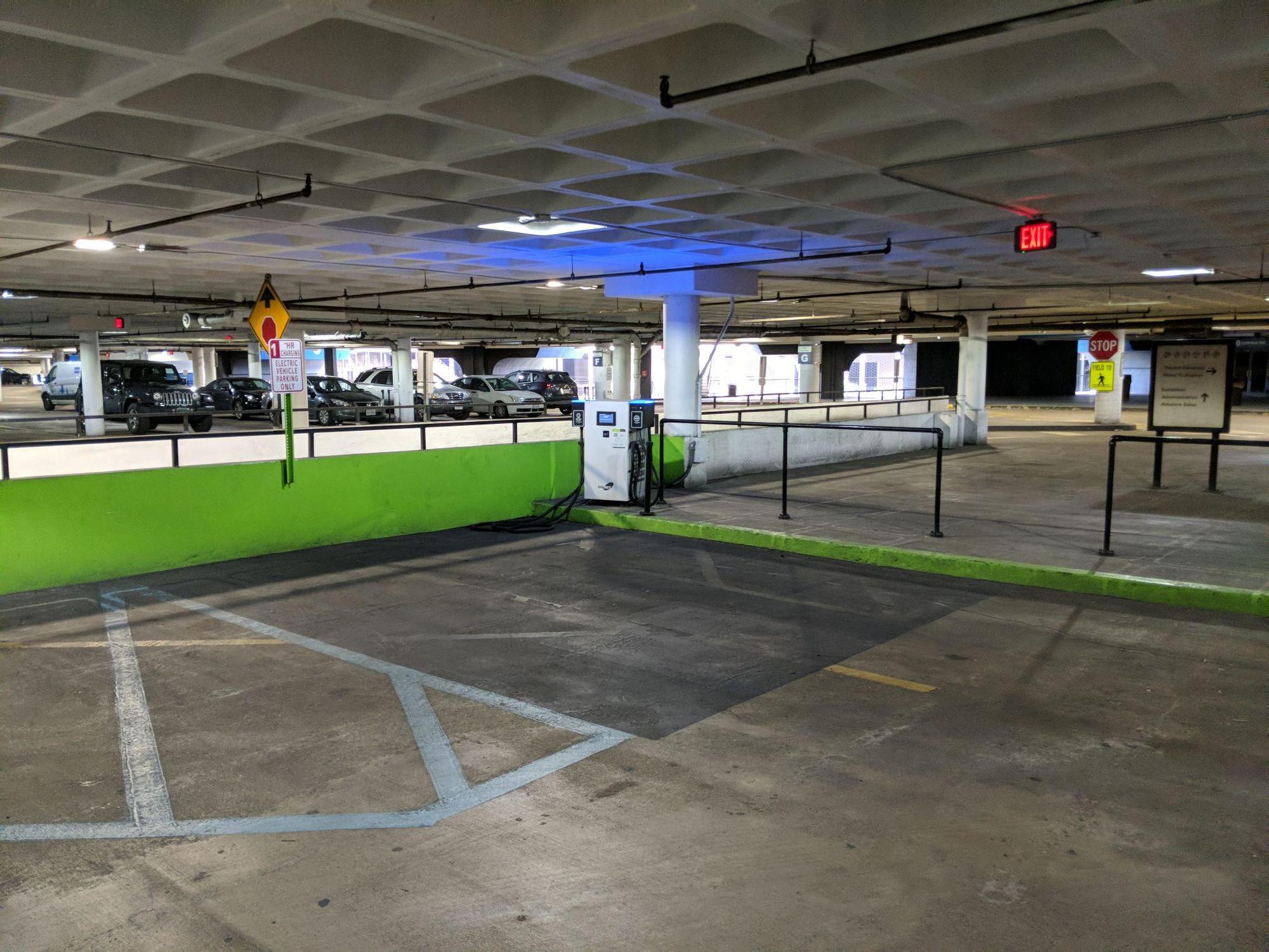 Scope Parking Garage Norfolk, VA EV Station