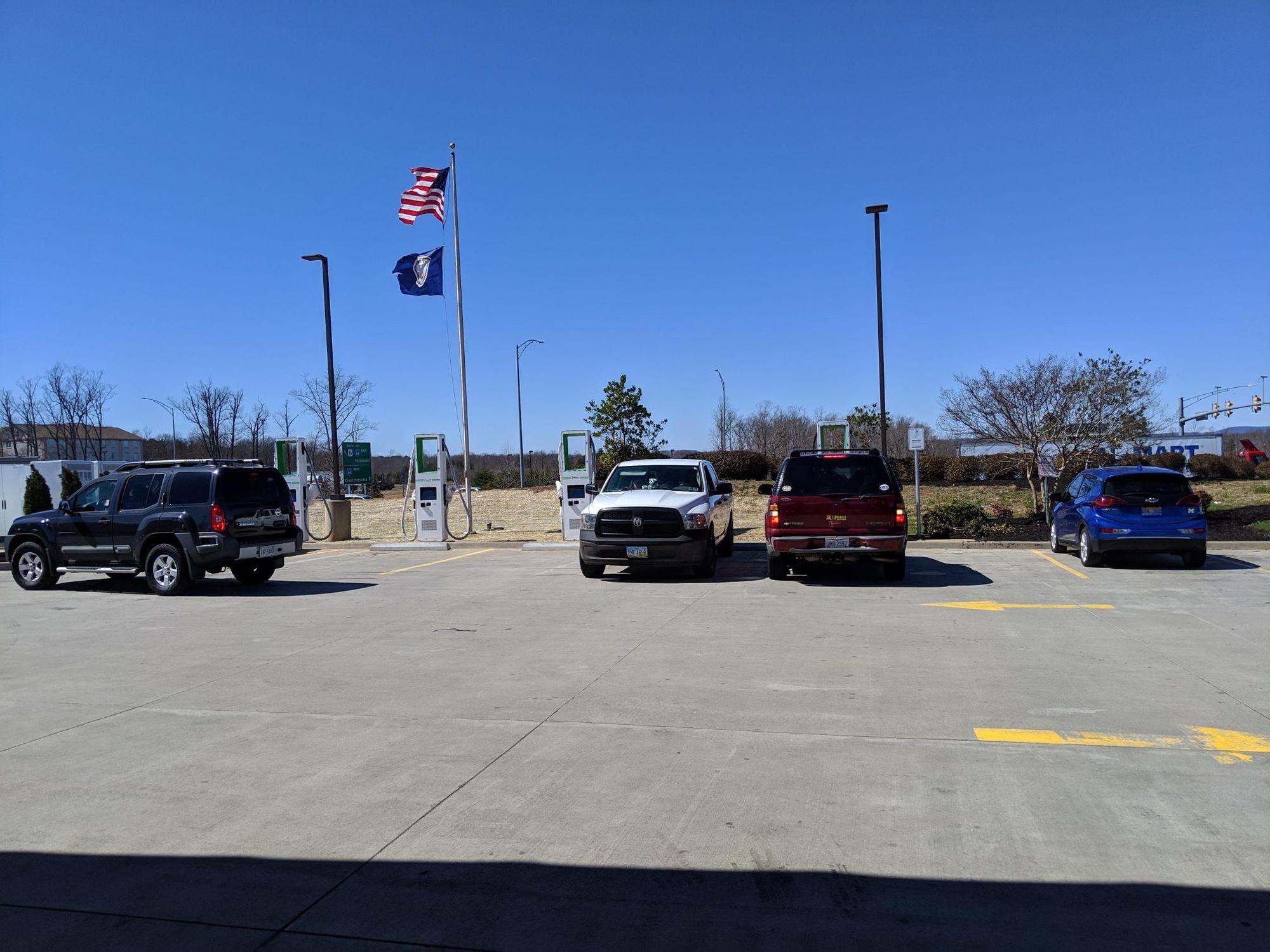 Sheetz Zion Crossroads, VA EV Station
