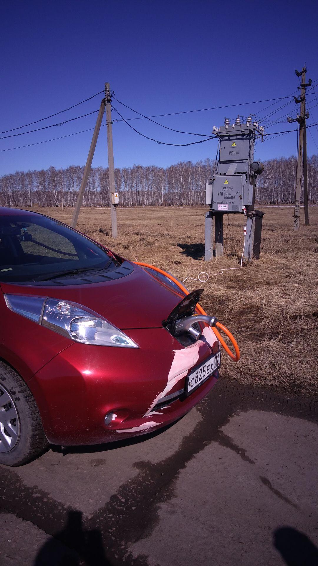 КТП за АЗС "Топлайн" | Krutinka, Omskaya oblast' | EV Station