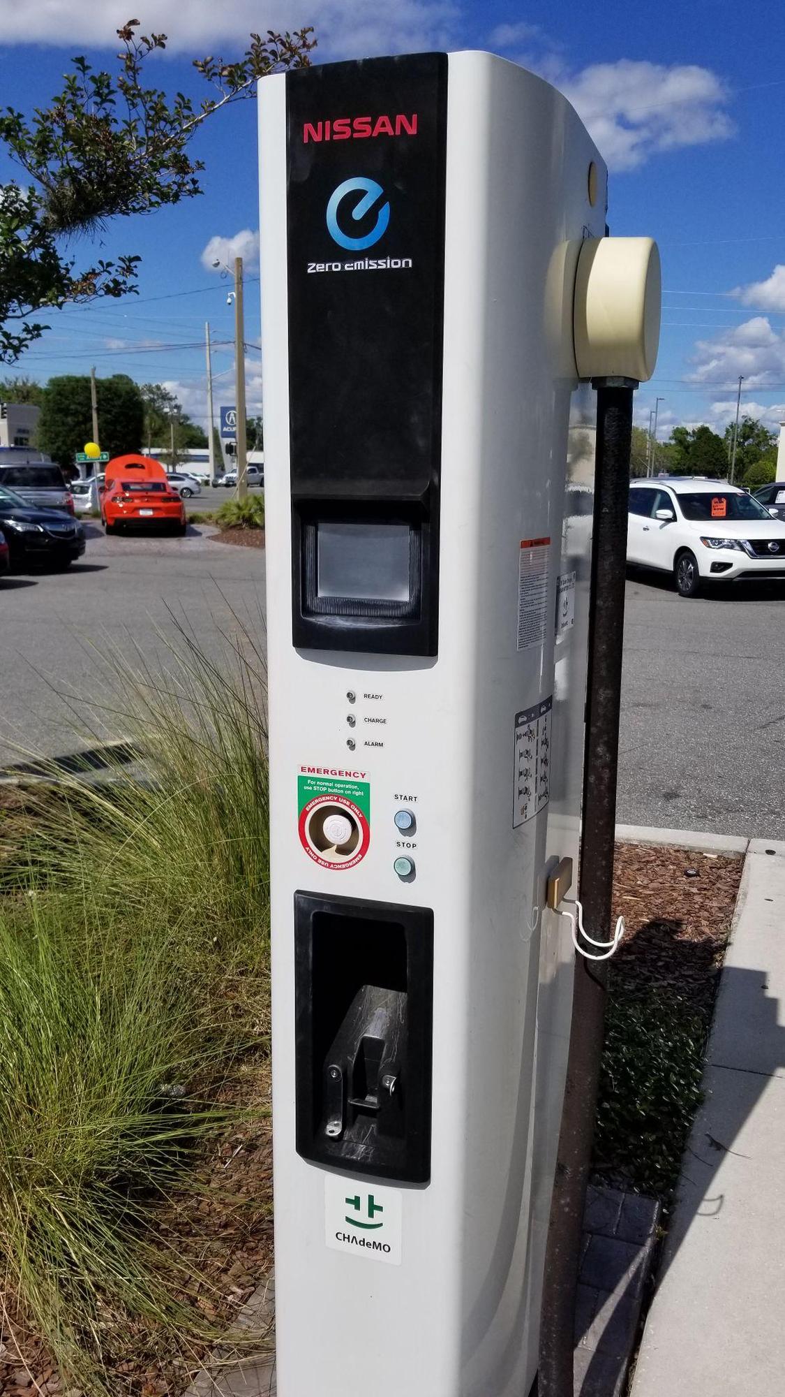 Pearson Nissan of Ocala Ocala, FL EV Station