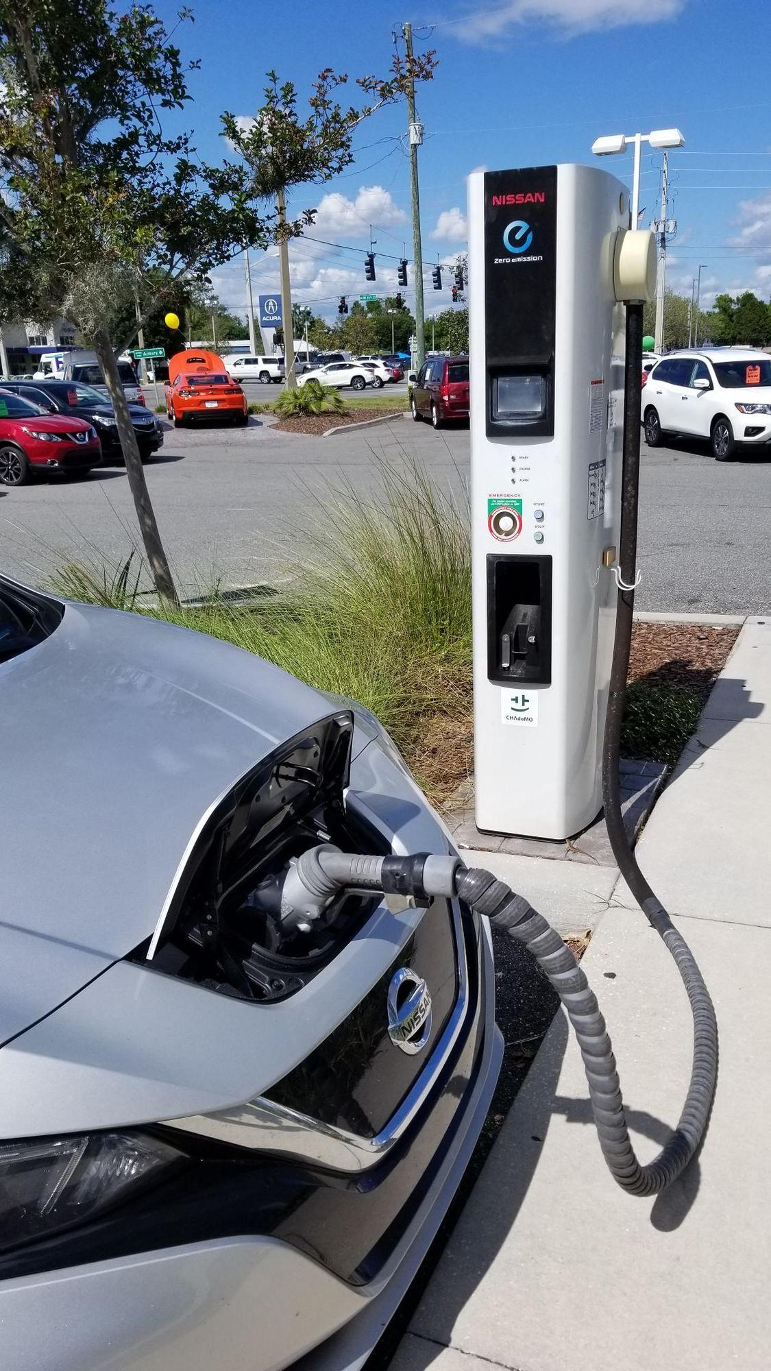 Pearson Nissan of Ocala Ocala, FL EV Station