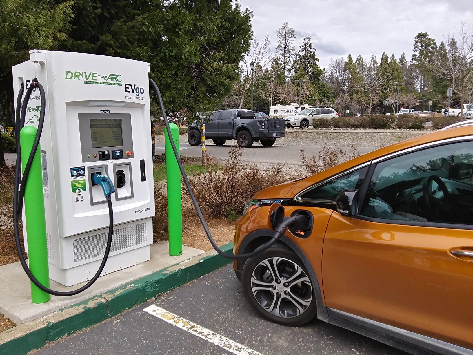 Pines Shopping Center Pollock Pines, CA EV Station