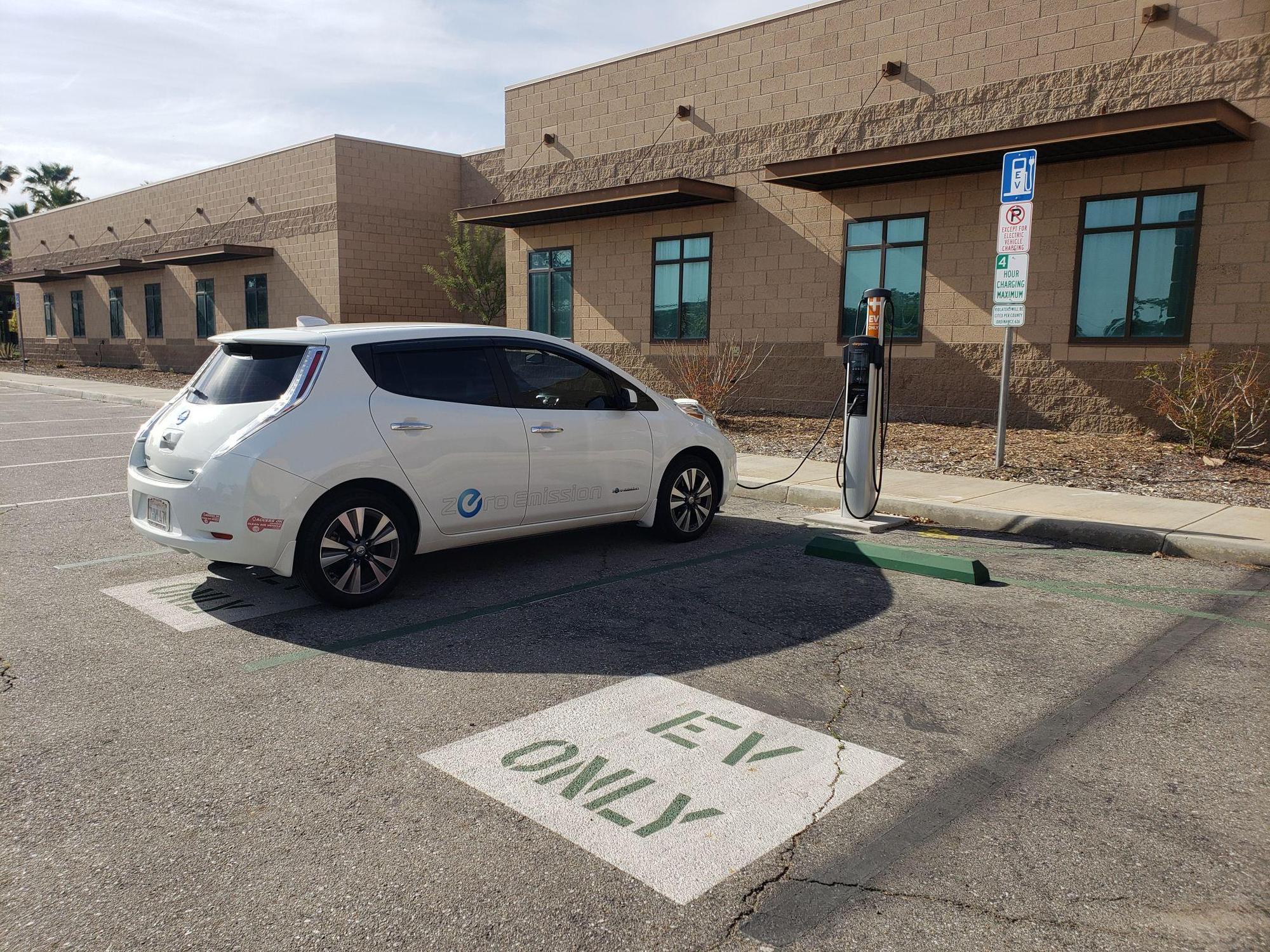 Perris City Police Department Perris, CA EV Station