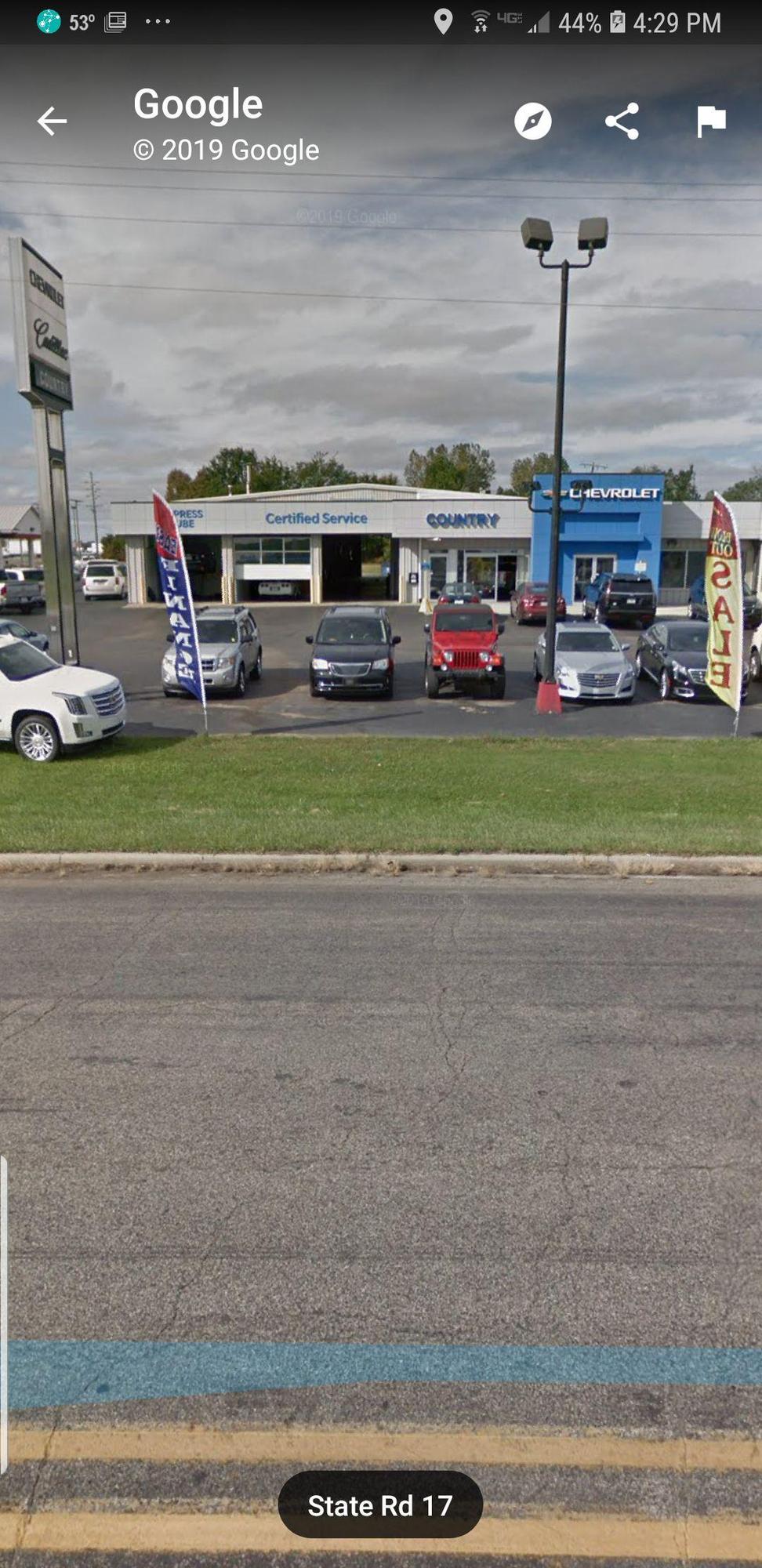 Country Auto Outlet Plymouth, IN EV Station