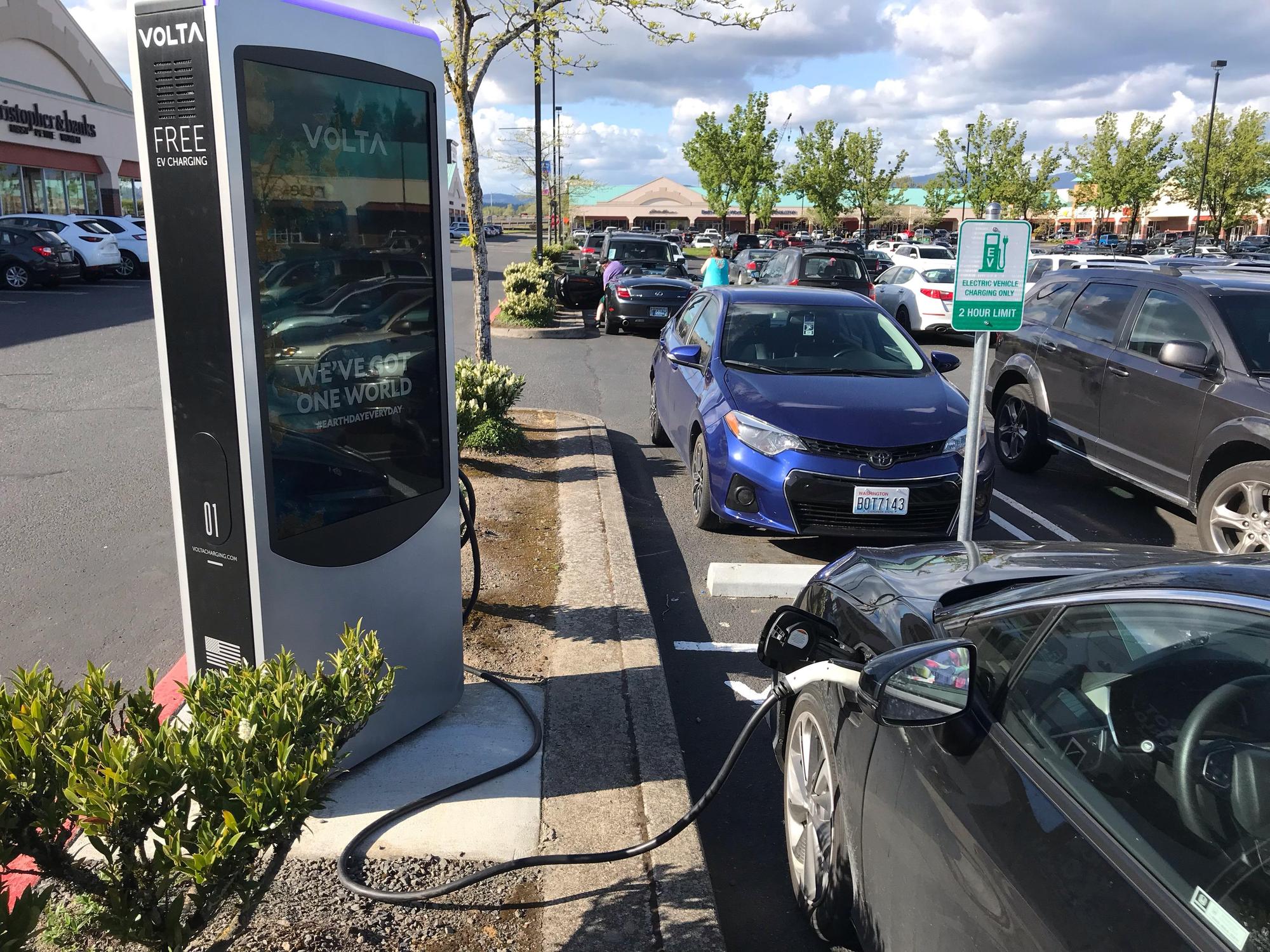 Columbia Outlets Gap Factory Troutdale, OR EV Station