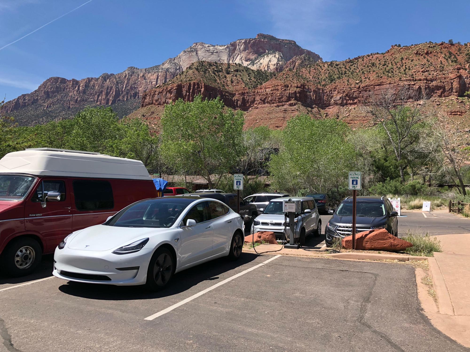 Zion Canyon Visitor Center Springdale, UT EV Station