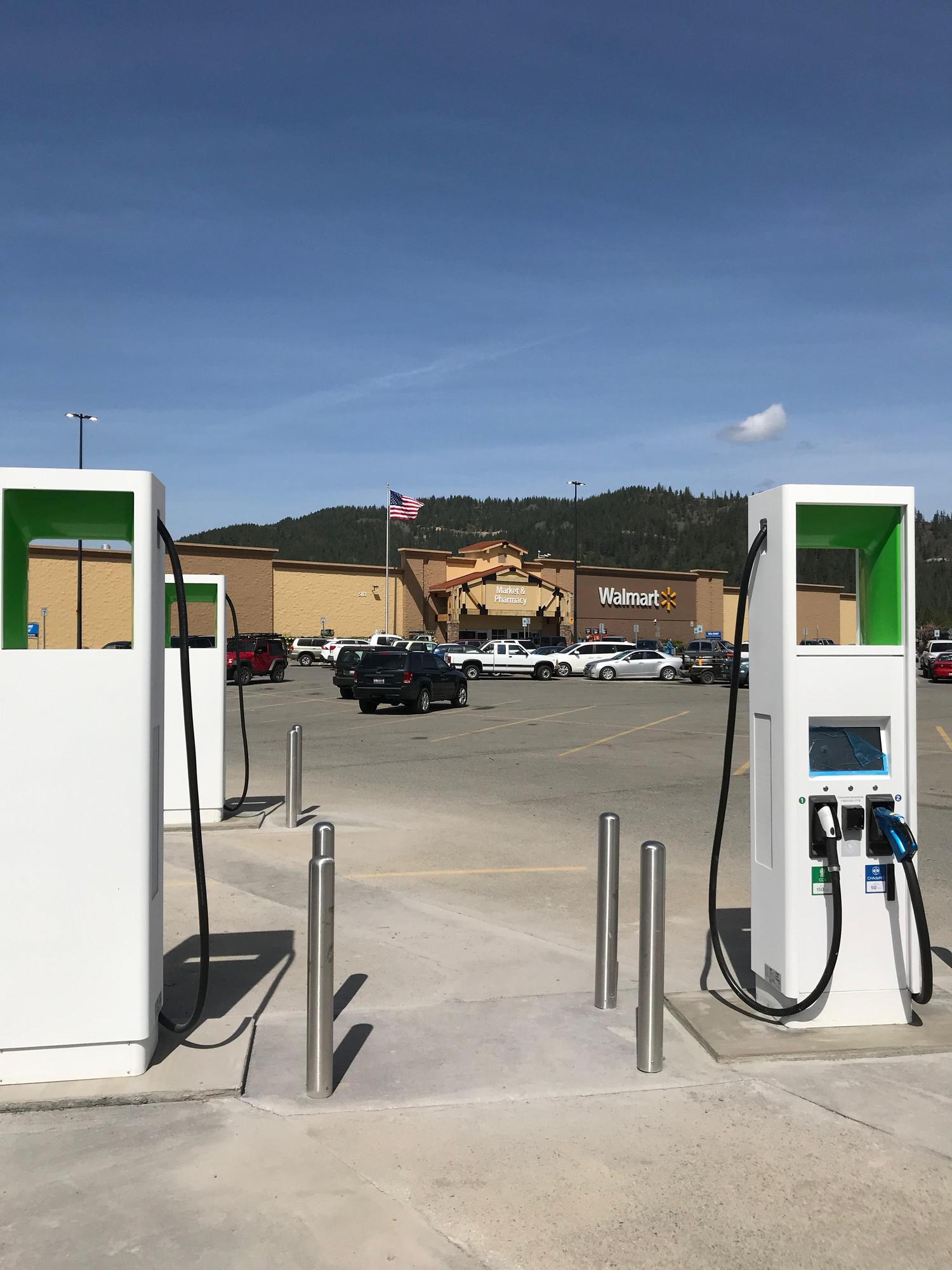 Walmart Supercenter Smelterville, ID EV Station