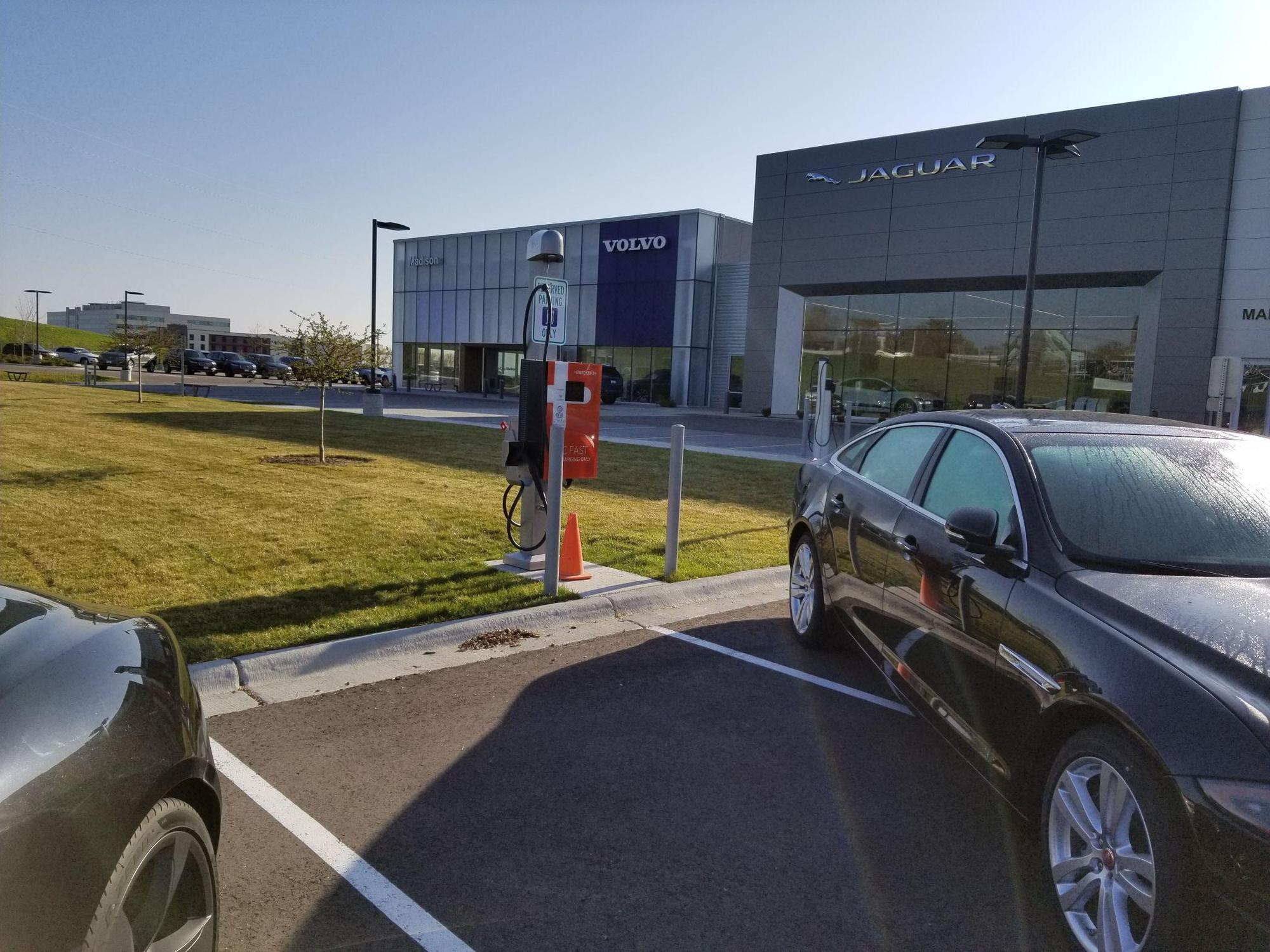 Fields Jaguar Land Rover Volvo Madison Madison, WI EV Station