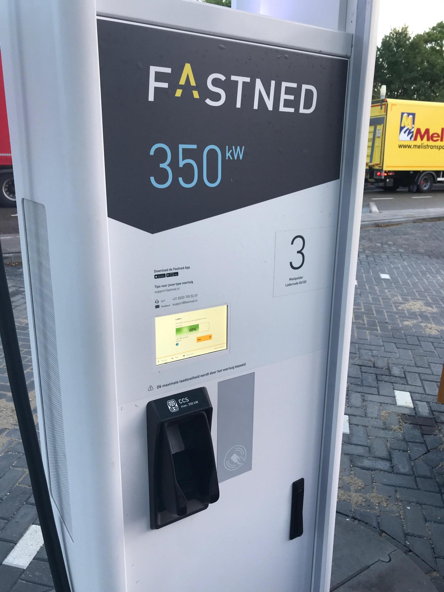 A58 (E) Fastned Mastpolder Rucphen, NB EV Station
