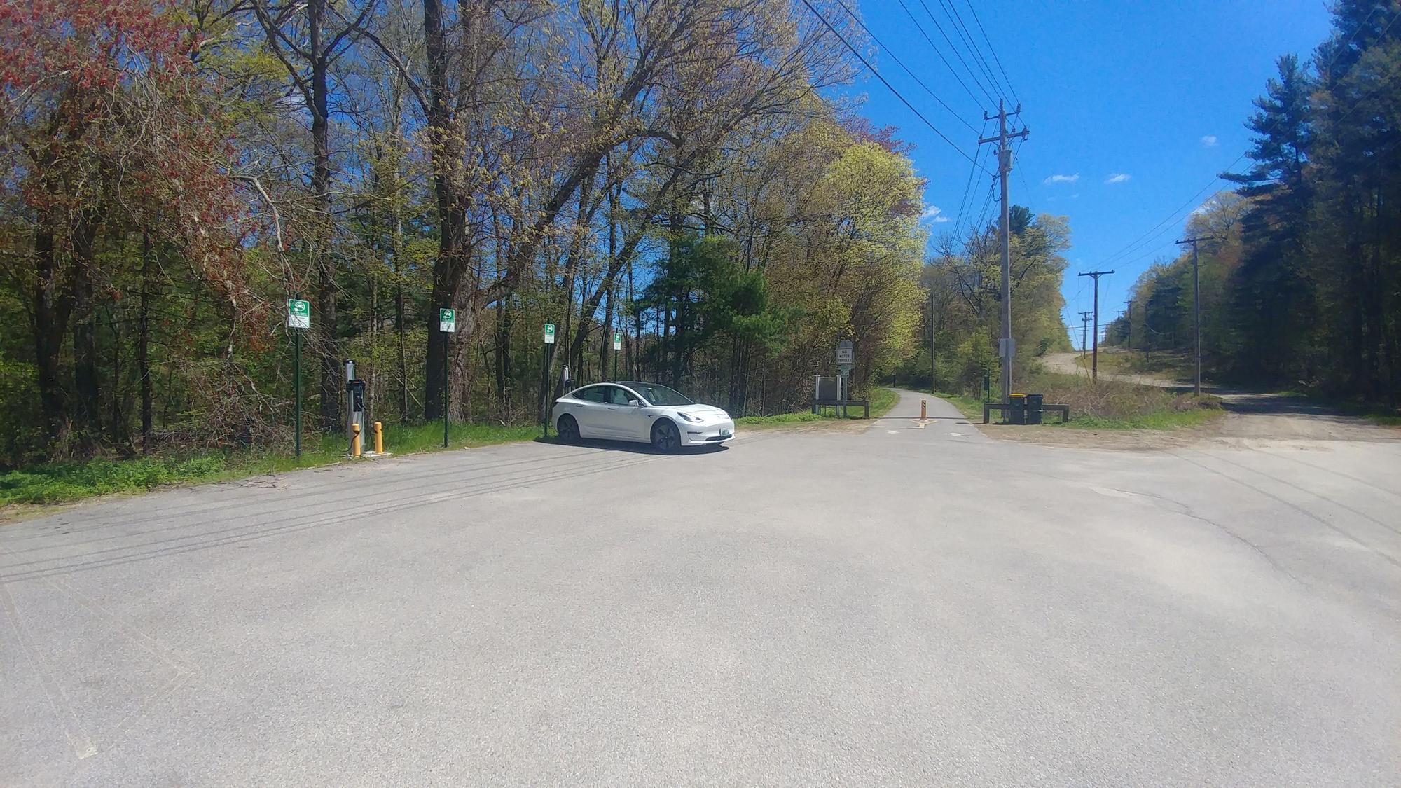 Pascoag Rail Trail Burrillville, RI EV Station