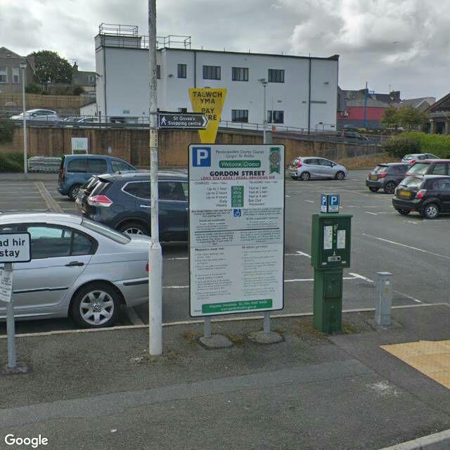 Gordon Street Car Park Gordon Street Car Park , Pembroke Dock SA72