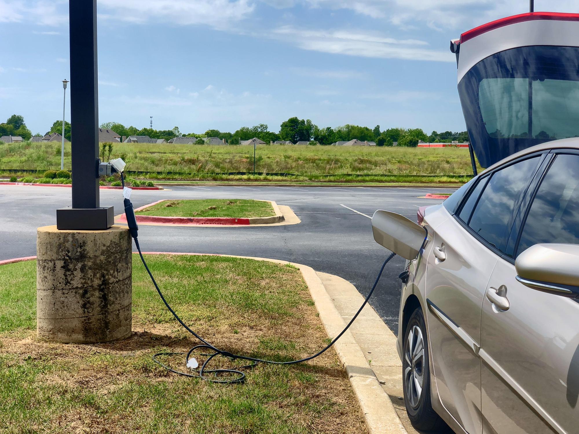 Fitness One Lowell, AR EV Station