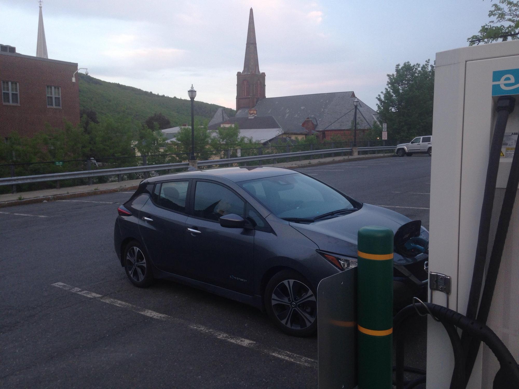 High Grove Parking Lot Brattleboro, VT EV Station