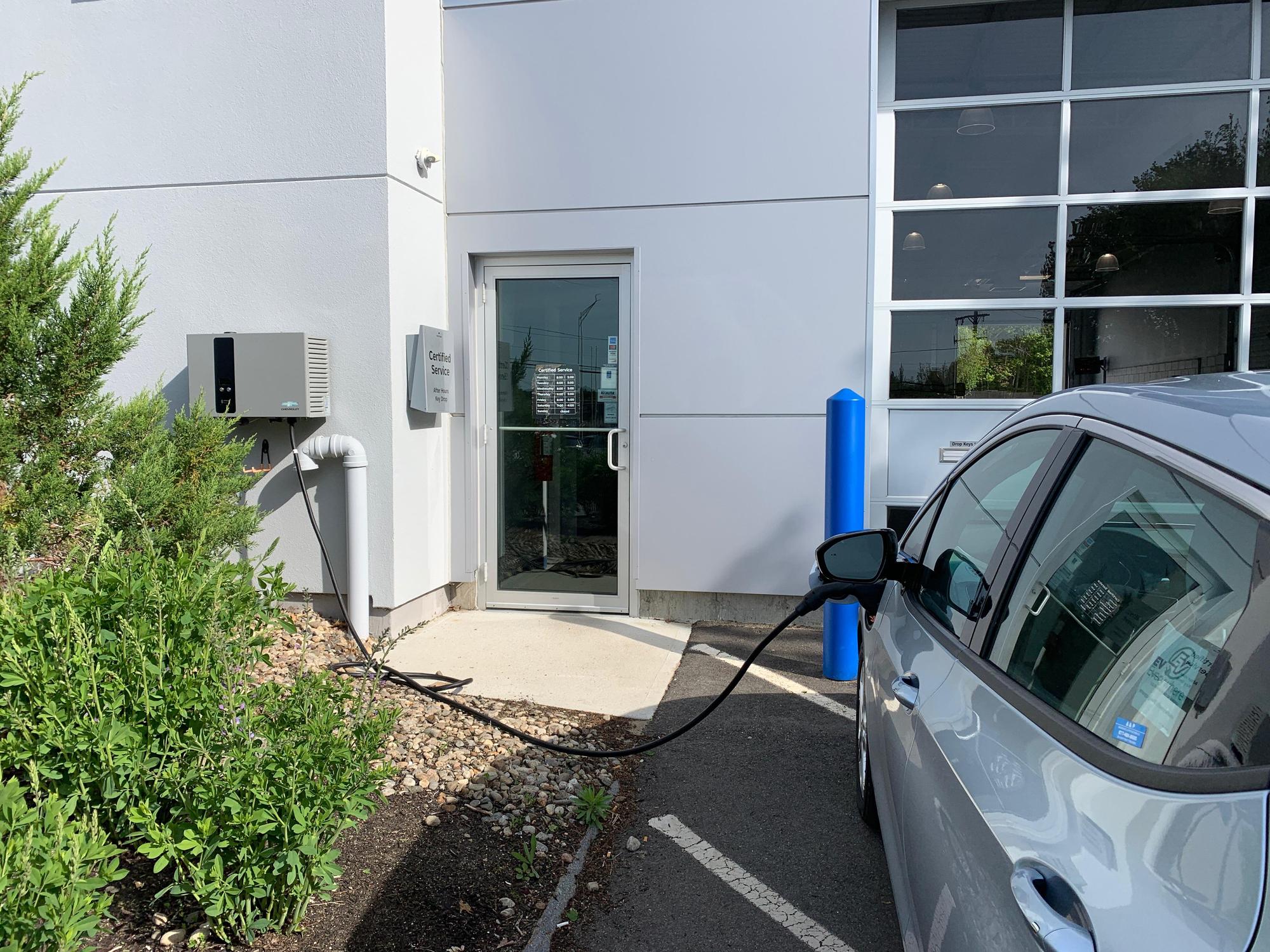 Ron Currier’s Hilltop Chevrolet Somersworth, NH EV Station