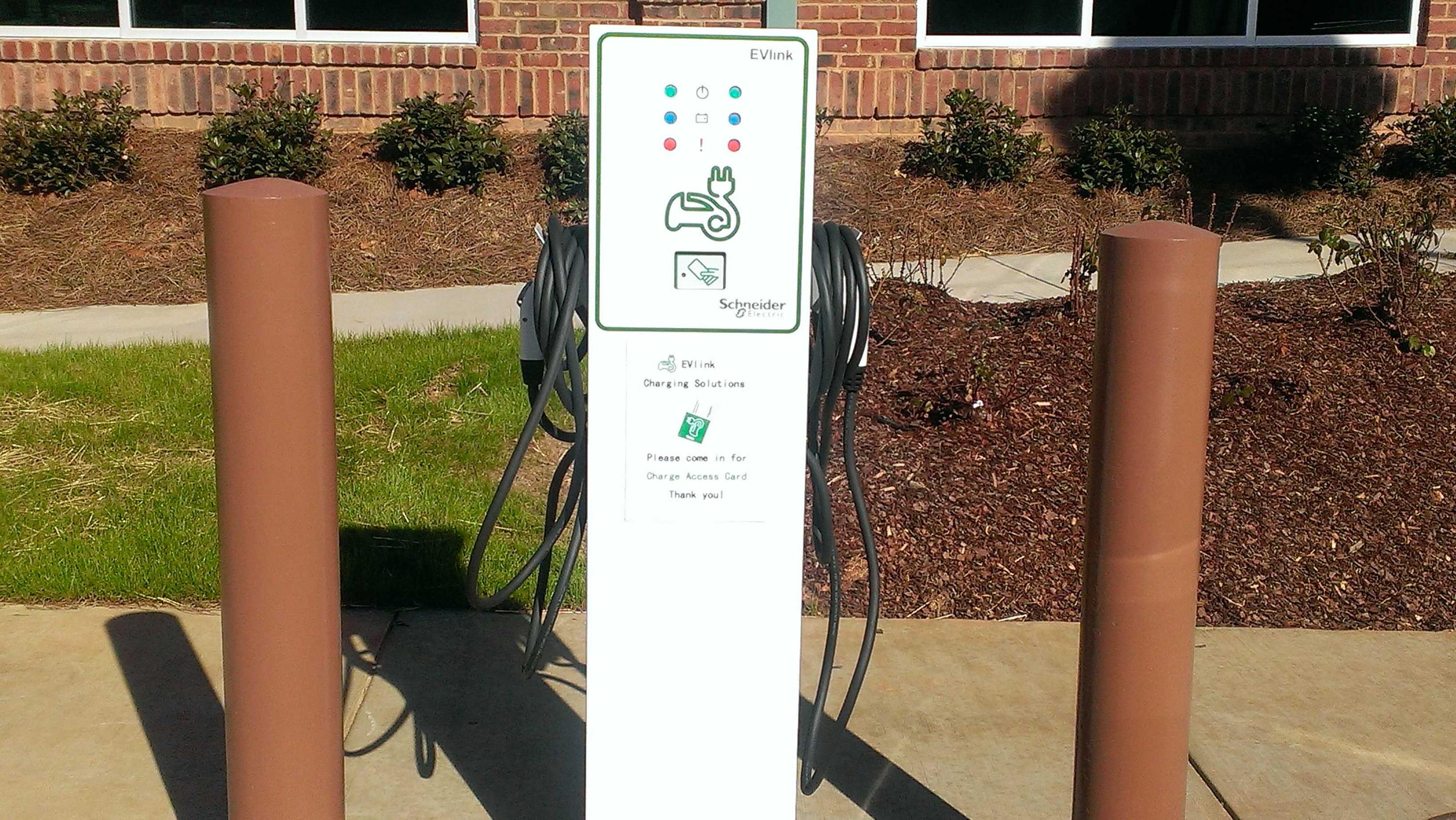 Ambiente Modern Furniture Raleigh, NC EV Station