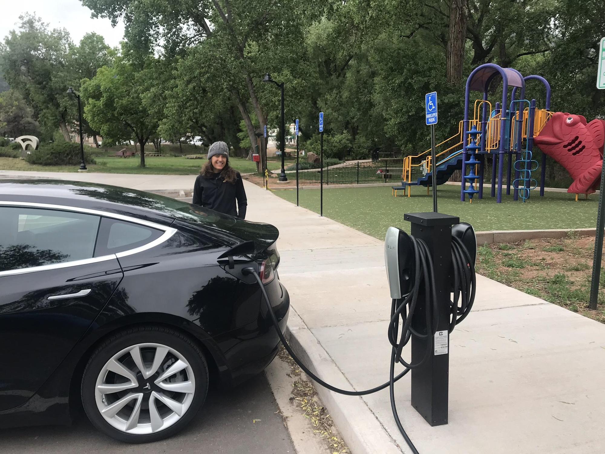 Manitou Pool & Fitness Center Manitou Springs, CO EV Station