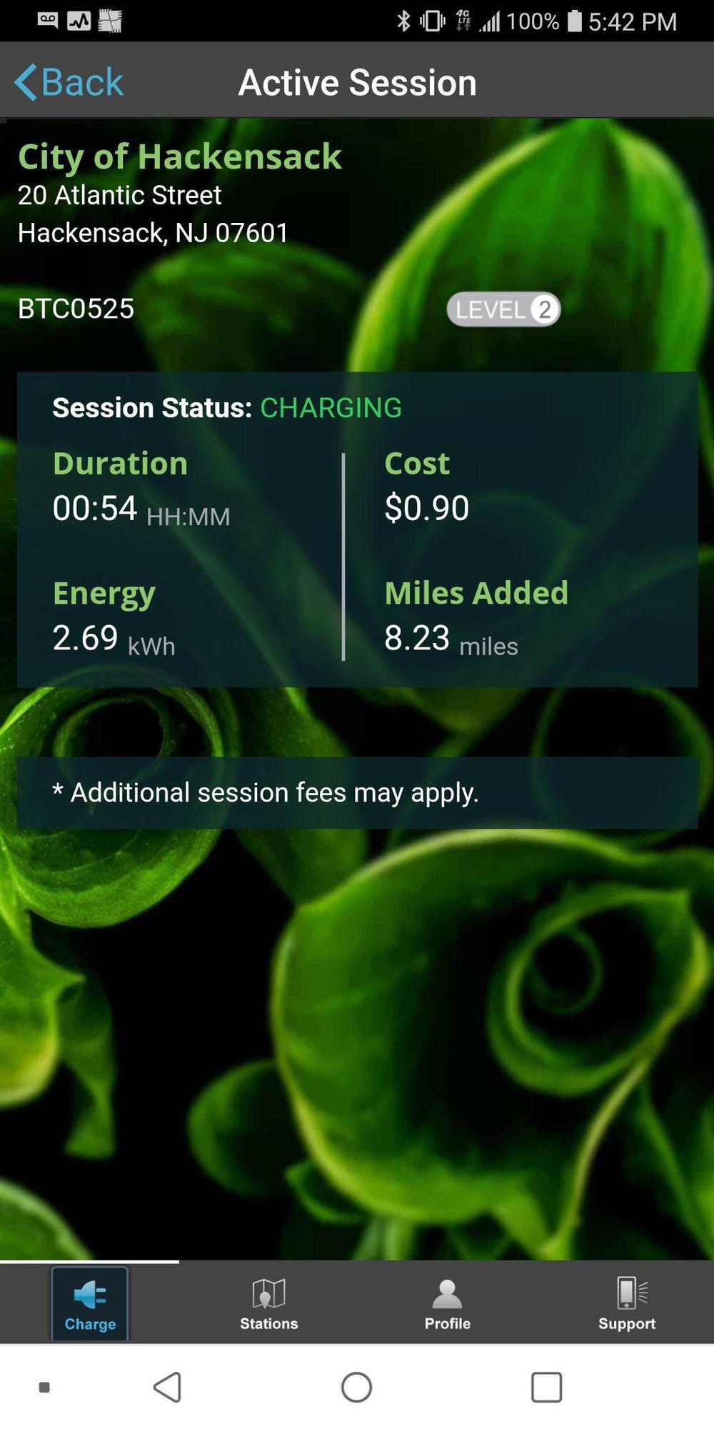 Atlantic Street Parking Garage Hackensack, NJ EV Station