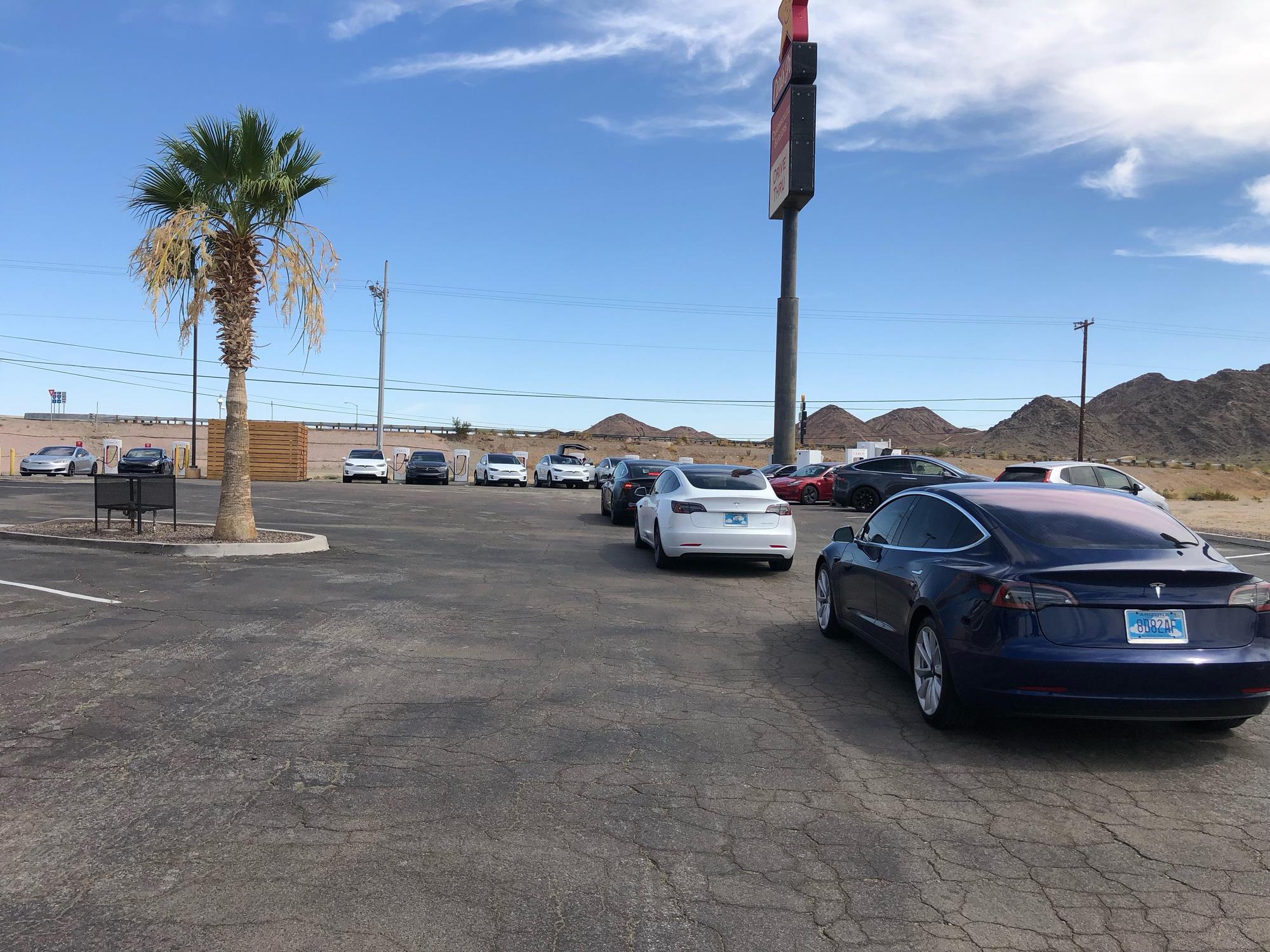 Carl's Jr Quartzsite, AZ EV Station