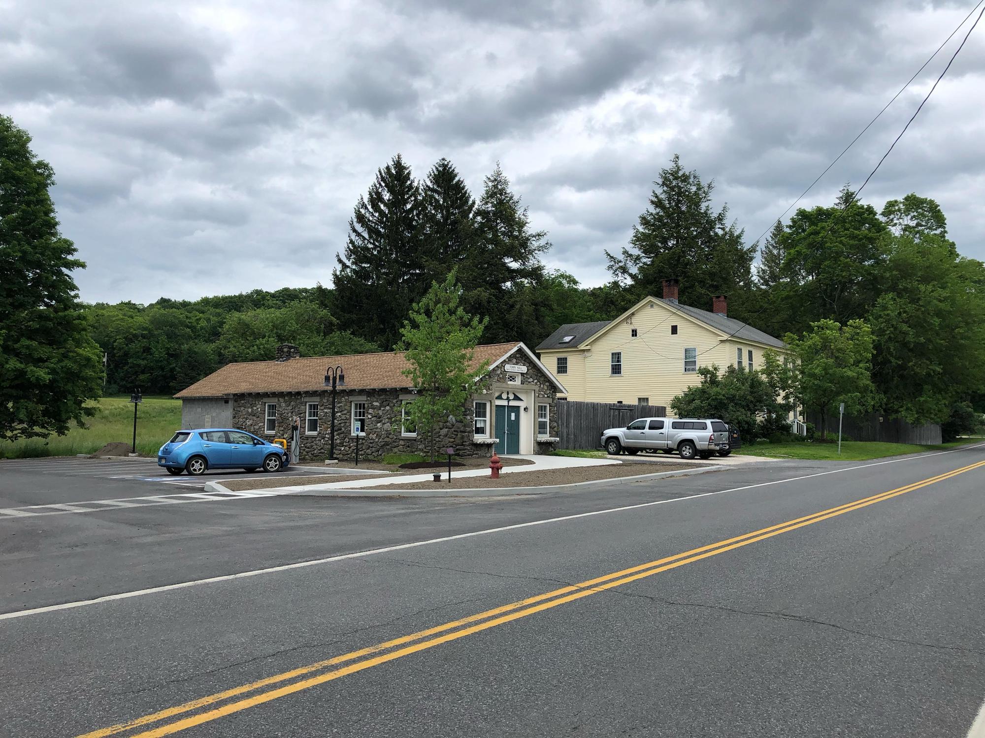 Austerlitz Town Hall Spencertown, NY EV Station