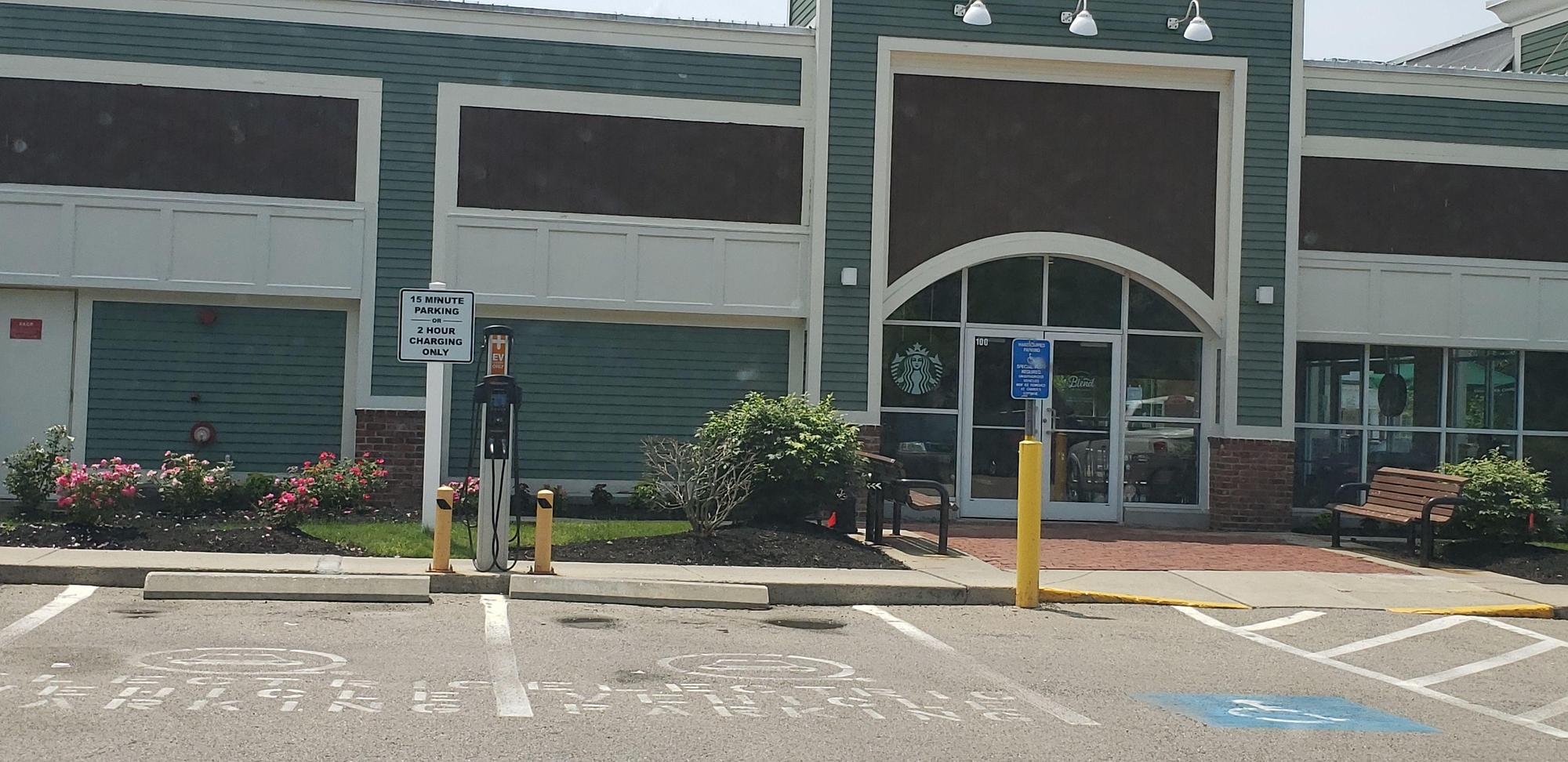 The Village Shoppes Canton, MA EV Station