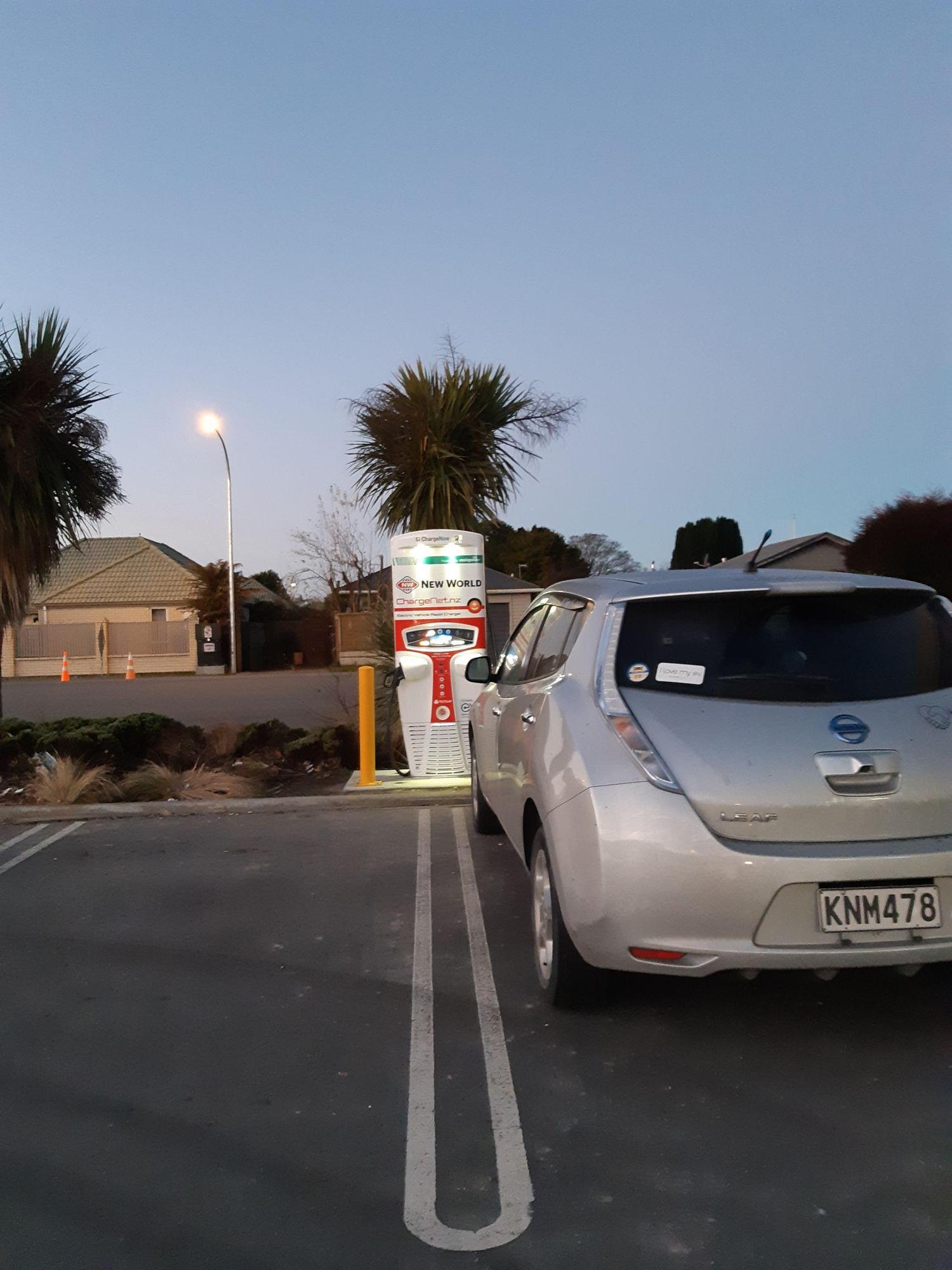 Kaiapoi New World Kaiapoi, Canterbury EV Station
