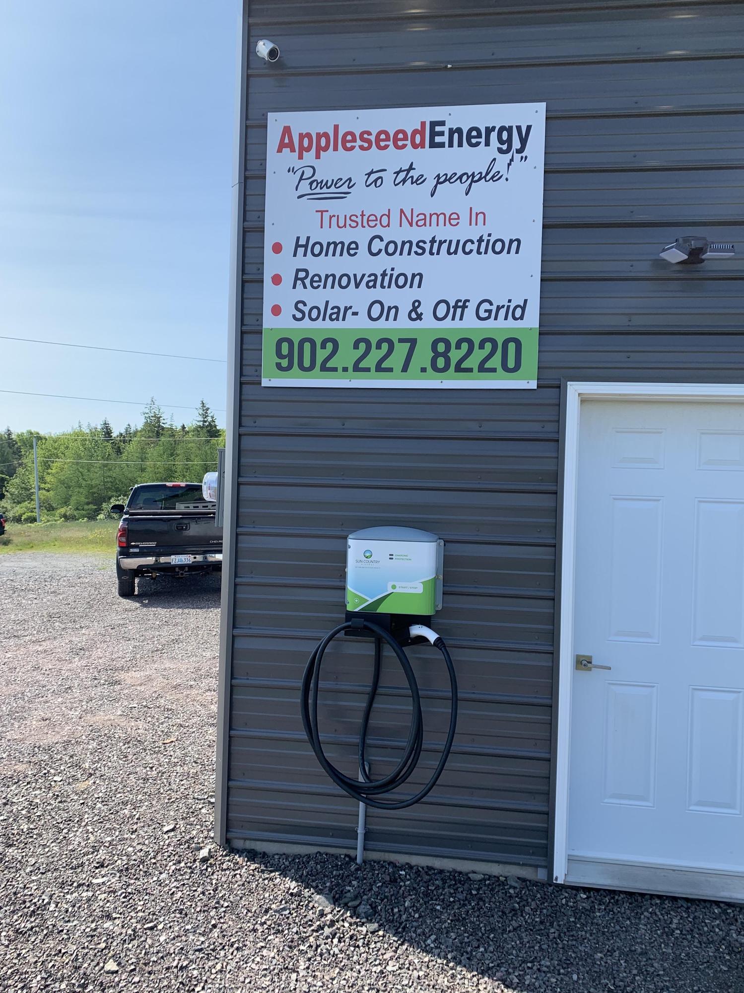 Appleseed Energy West Arichat, NS EV Station