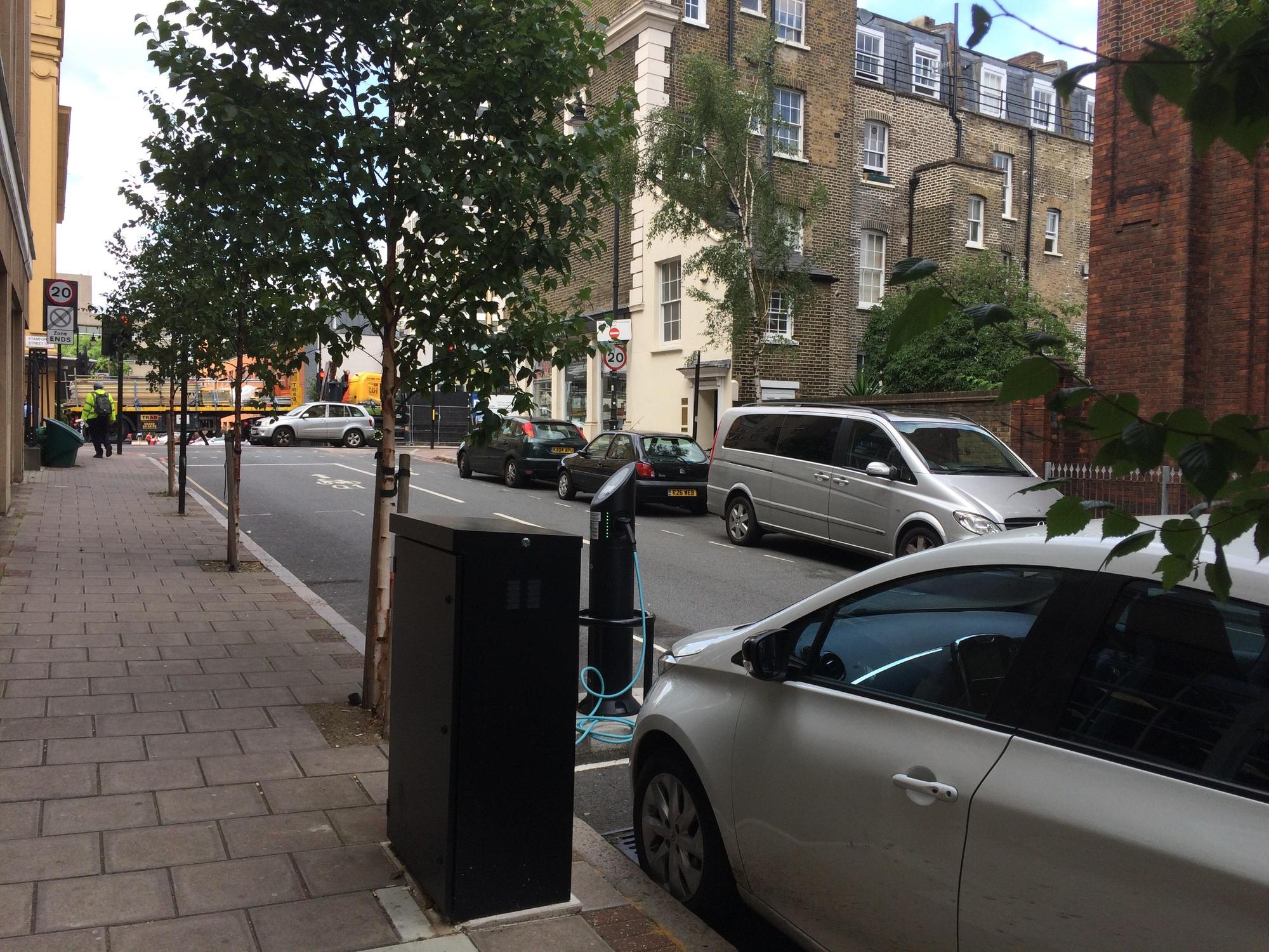 Cornwall Road Parking/Charging Edward Henry House, Cornwall Rd, South