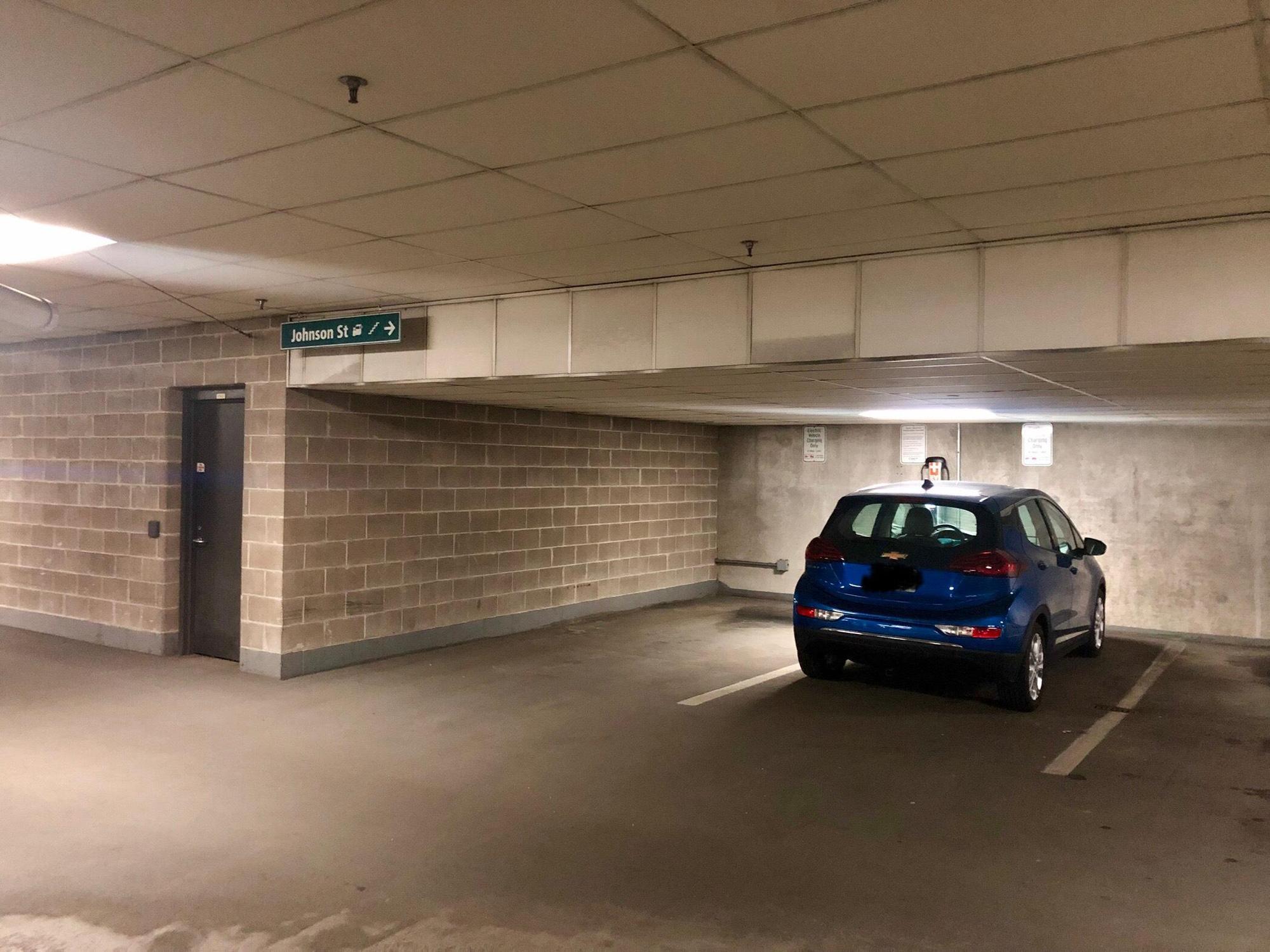 UW Madison Lot 7 Grainger Hall Parking Garage Madison, WI EV