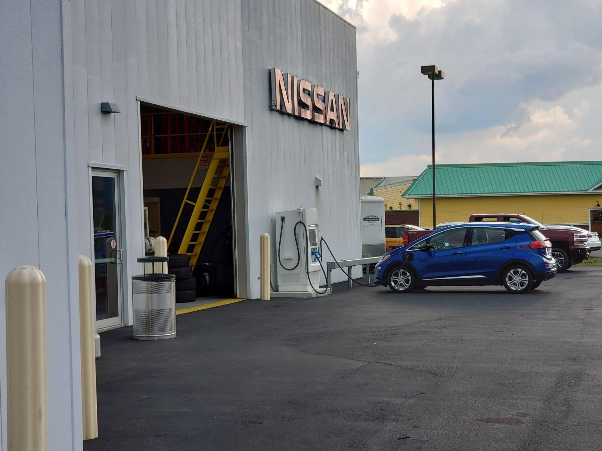 Simmons Rockwell Nissan Horseheads, NY EV Station