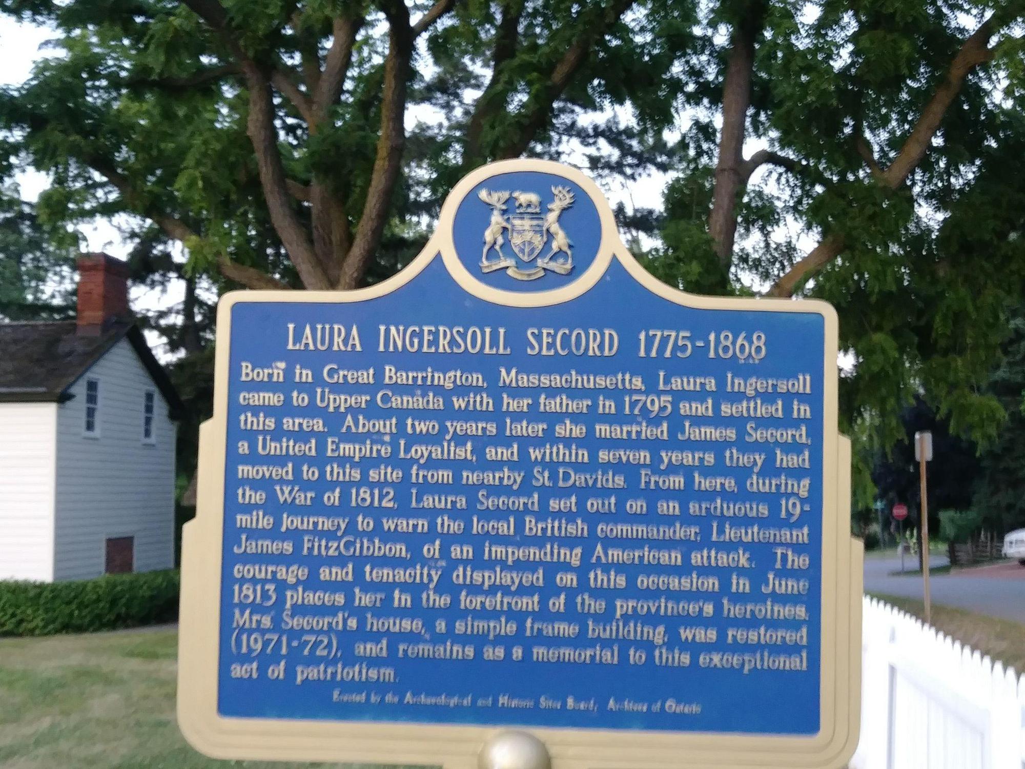 Laura Secord Homestead NiagaraontheLake, ON EV Station