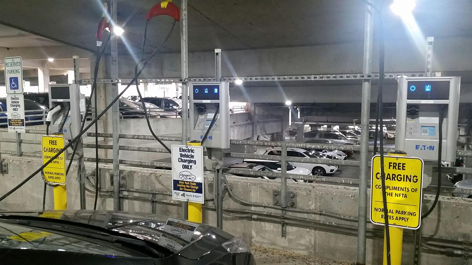 Buffalo Niagara International Airport Cheektowaga, NY EV Station