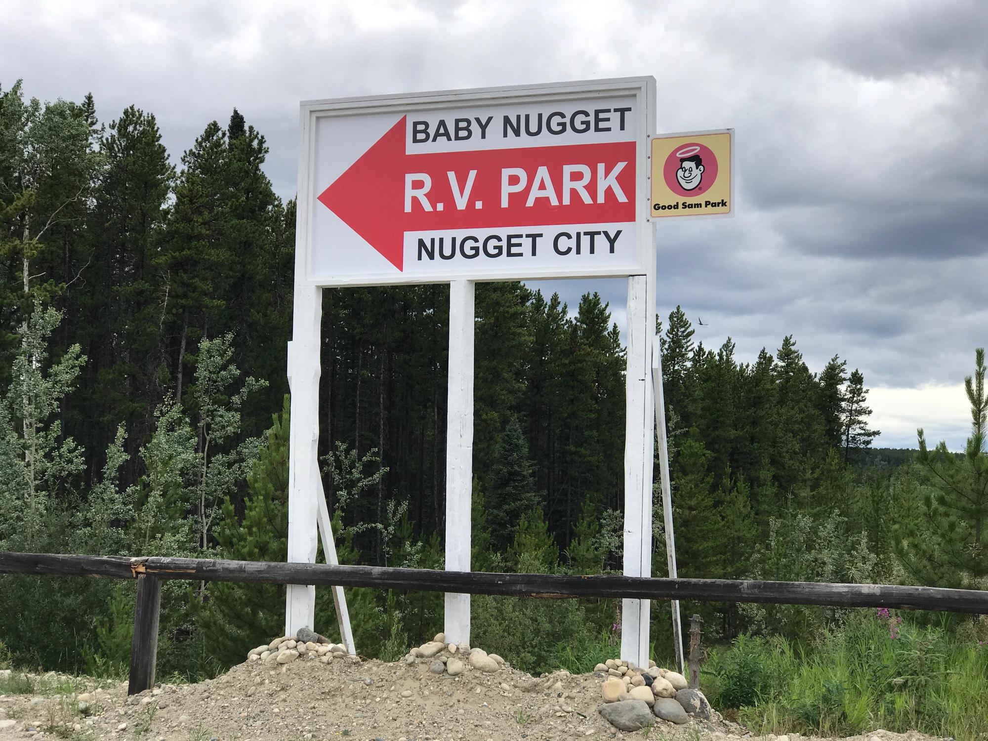 Baby Nugget RV Park Watson Lake, YT EV Station
