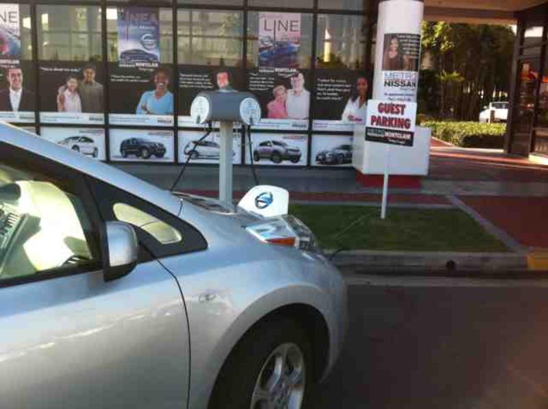 Metro Nissan of Montclair Montclair, CA EV Station