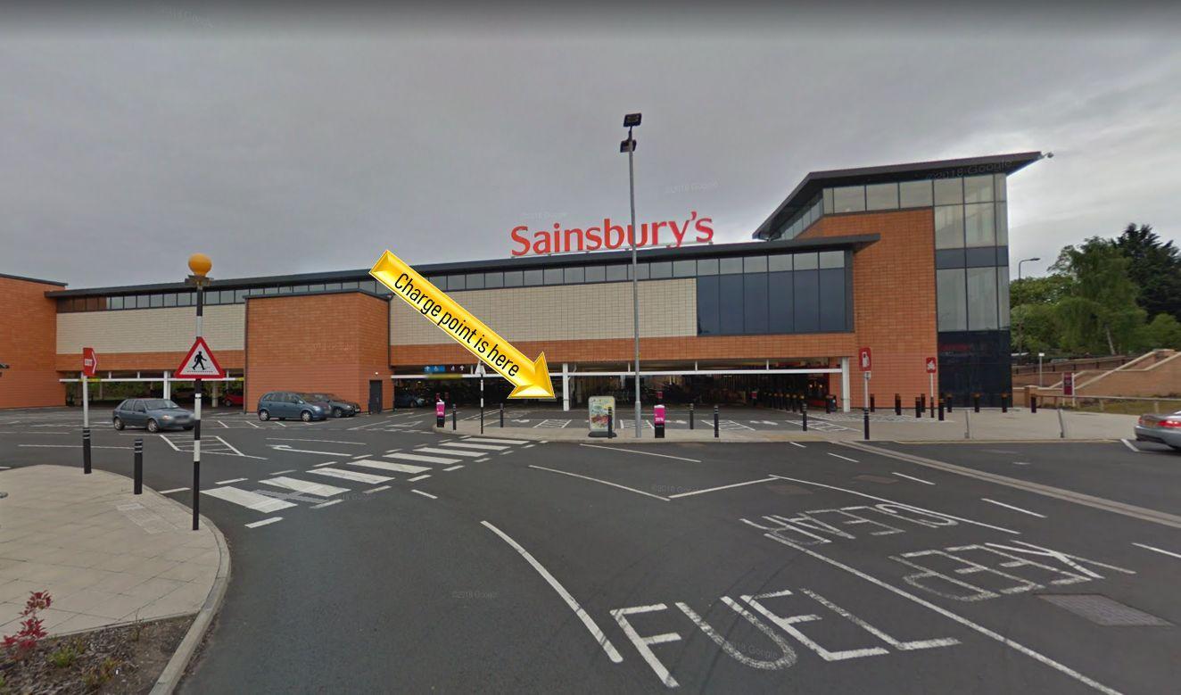 Sainsbury's Edinburgh Longstone Superstore Edinburgh, Scotland EV Station