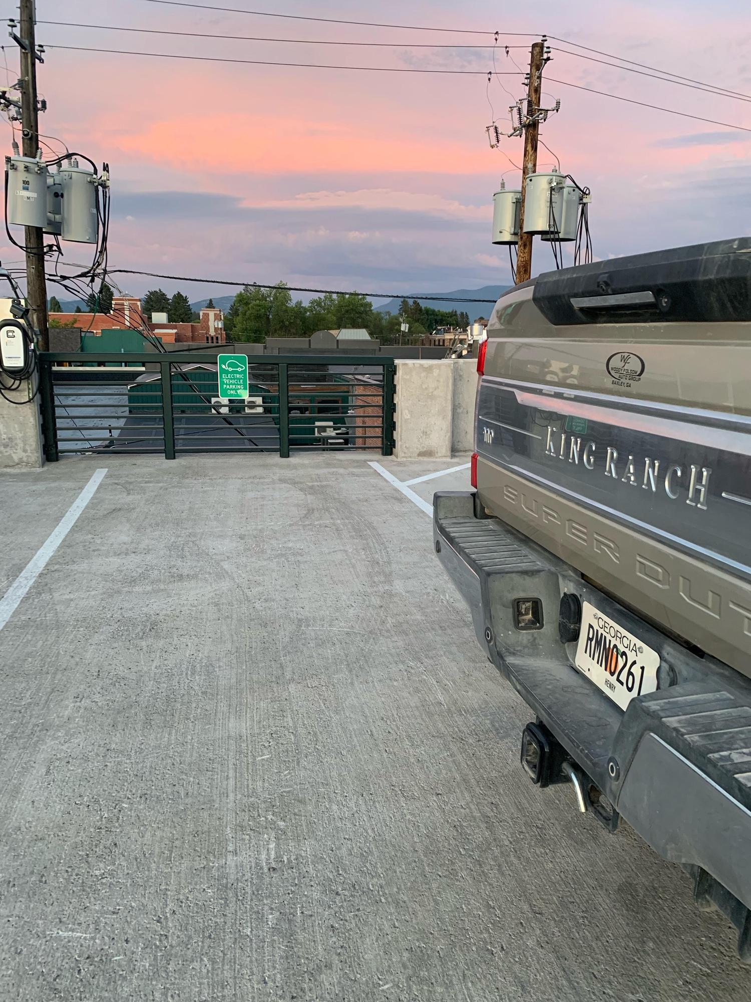 City of Whitefish Parking Garage Whitefish, MT EV Station