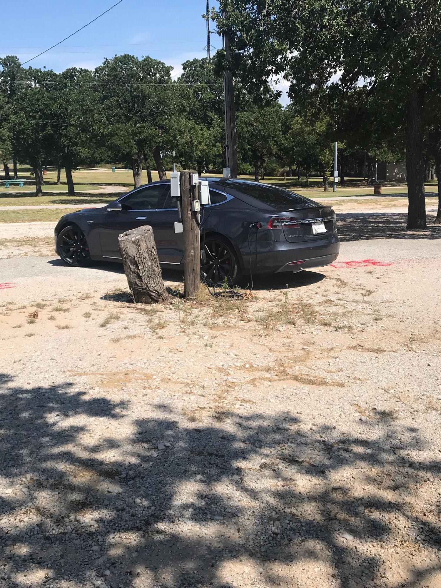 Pelham Park RV Park Bowie, TX EV Station