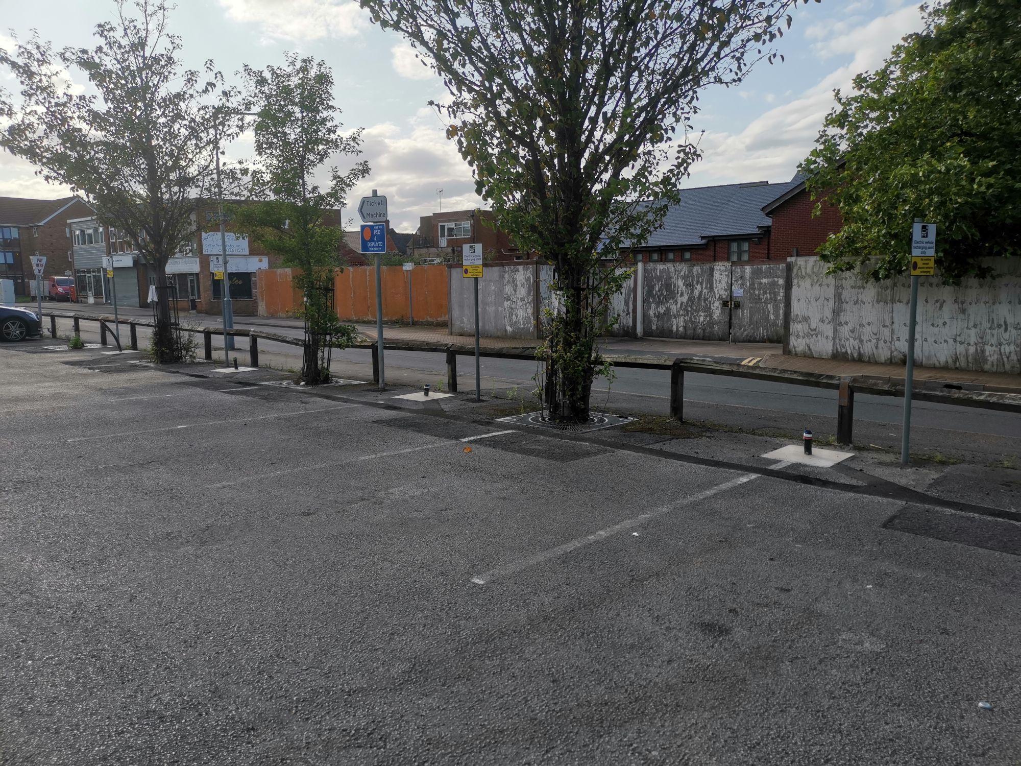 New Street Car Park Huthwaite, England EV Station