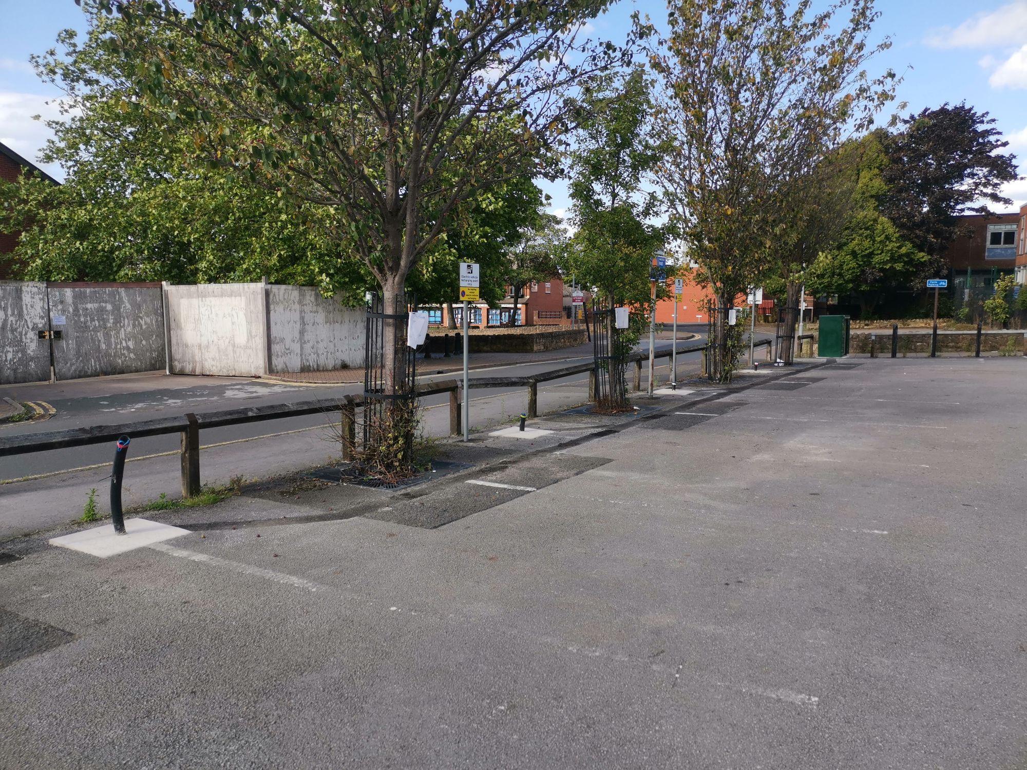 New Street Car Park Huthwaite, England EV Station