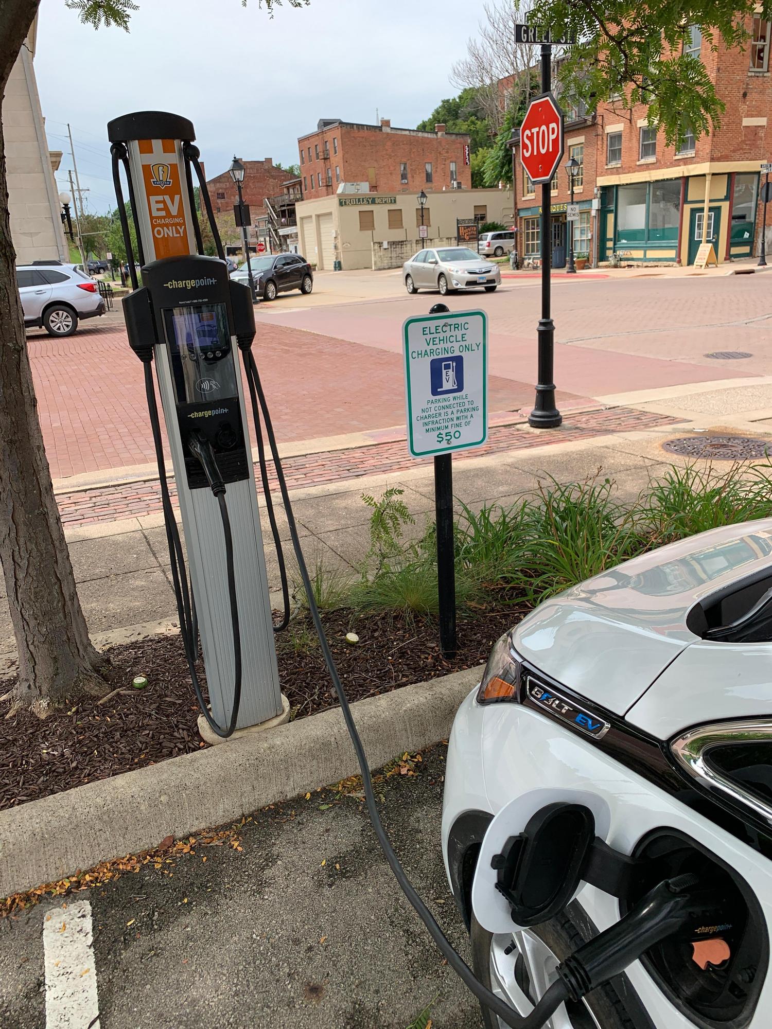 Galena City Hall Galena, IL EV Station