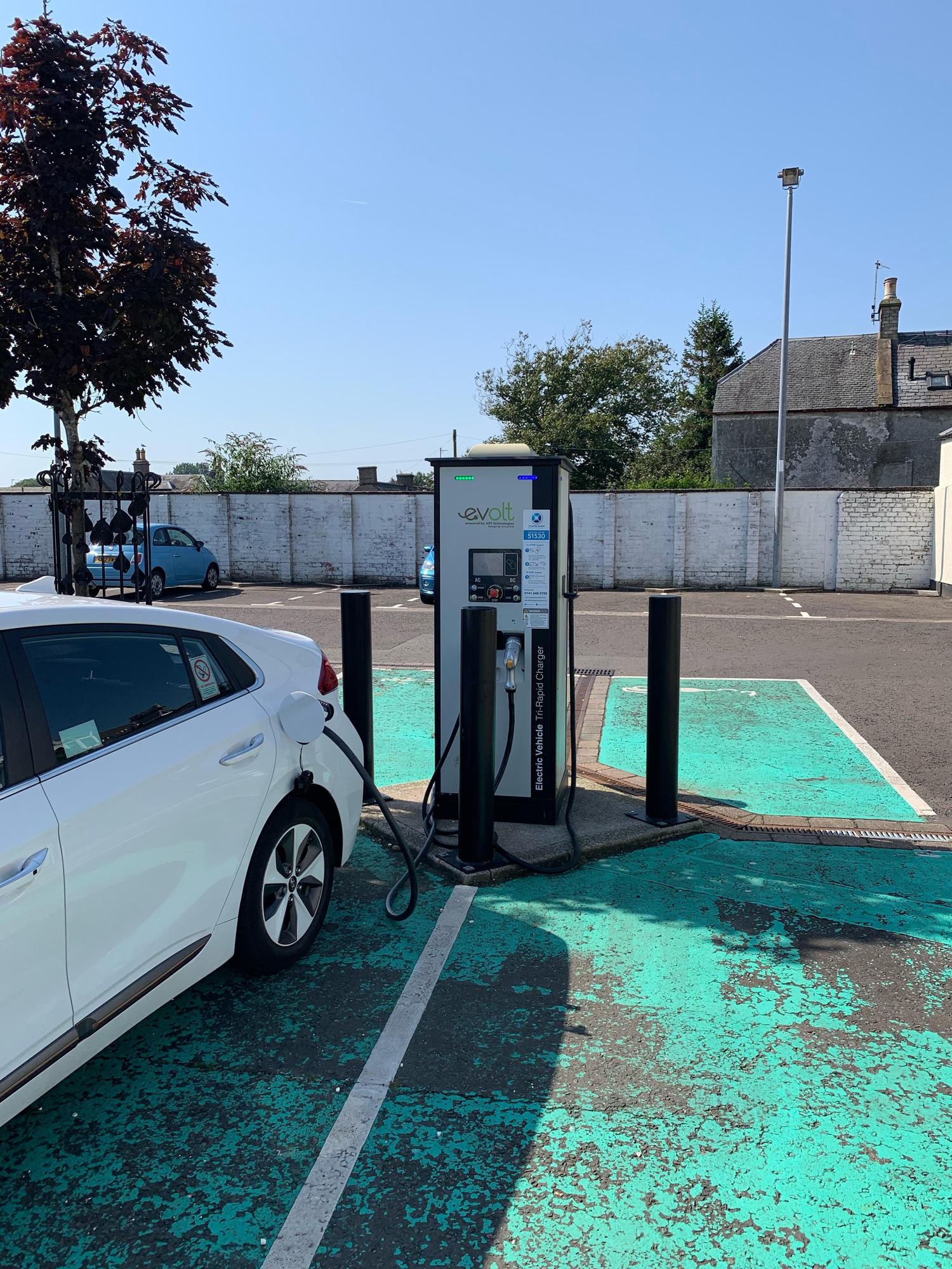 High Street Car Park Carnoustie, Scotland EV Station