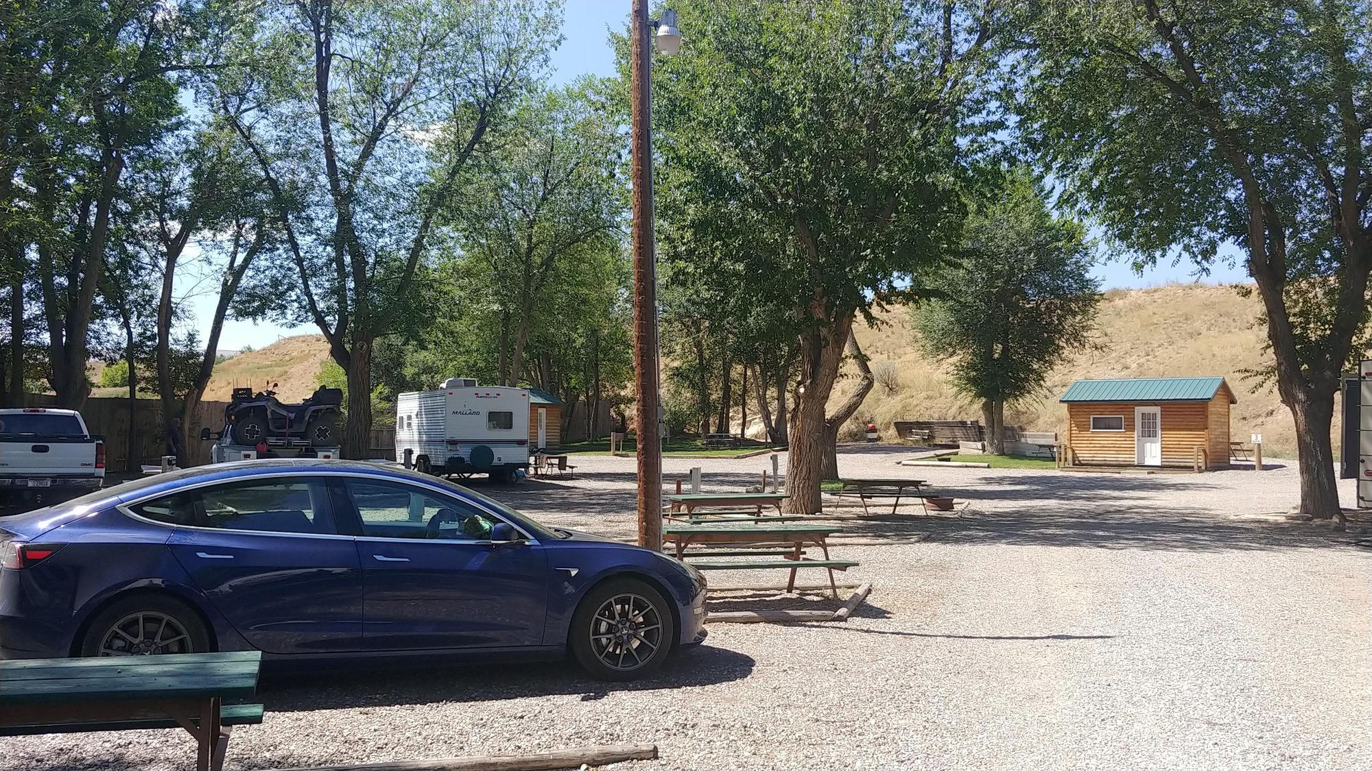 Eagle RV Park Thermopolis, WY EV Station