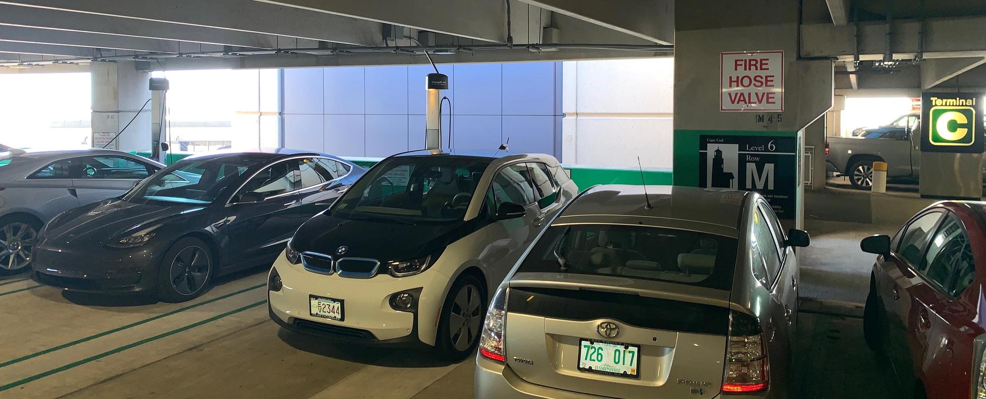 Boston Logan Central Parking Deck Boston, MA EV Station