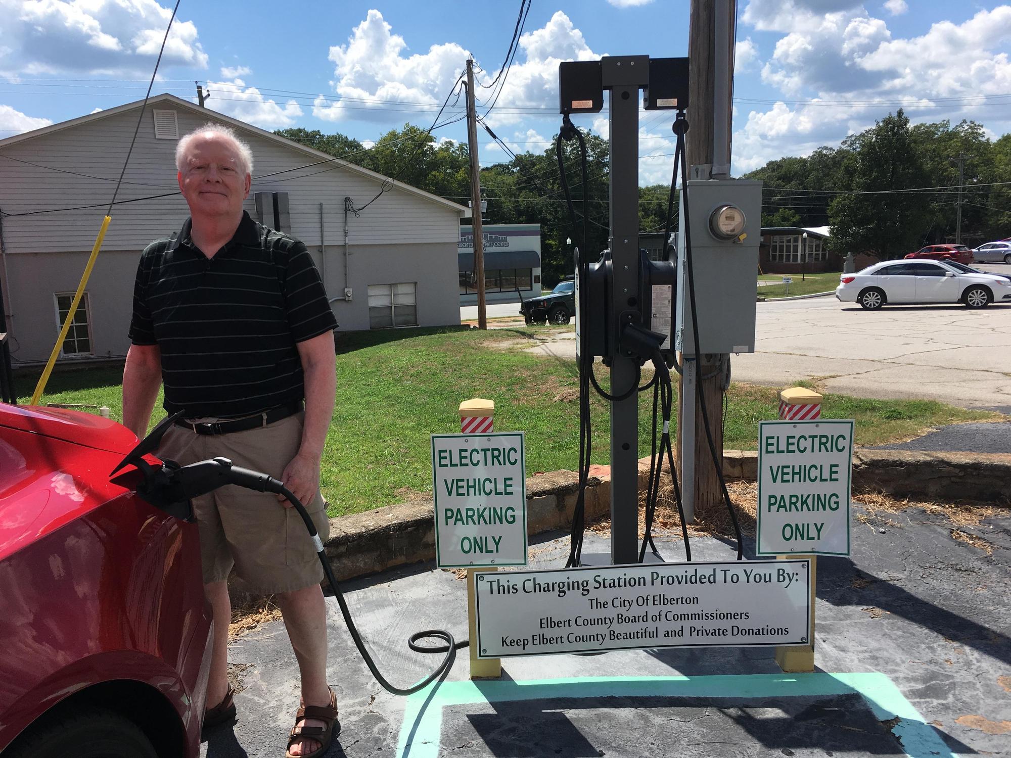 Elbert County Elberton, GA EV Station