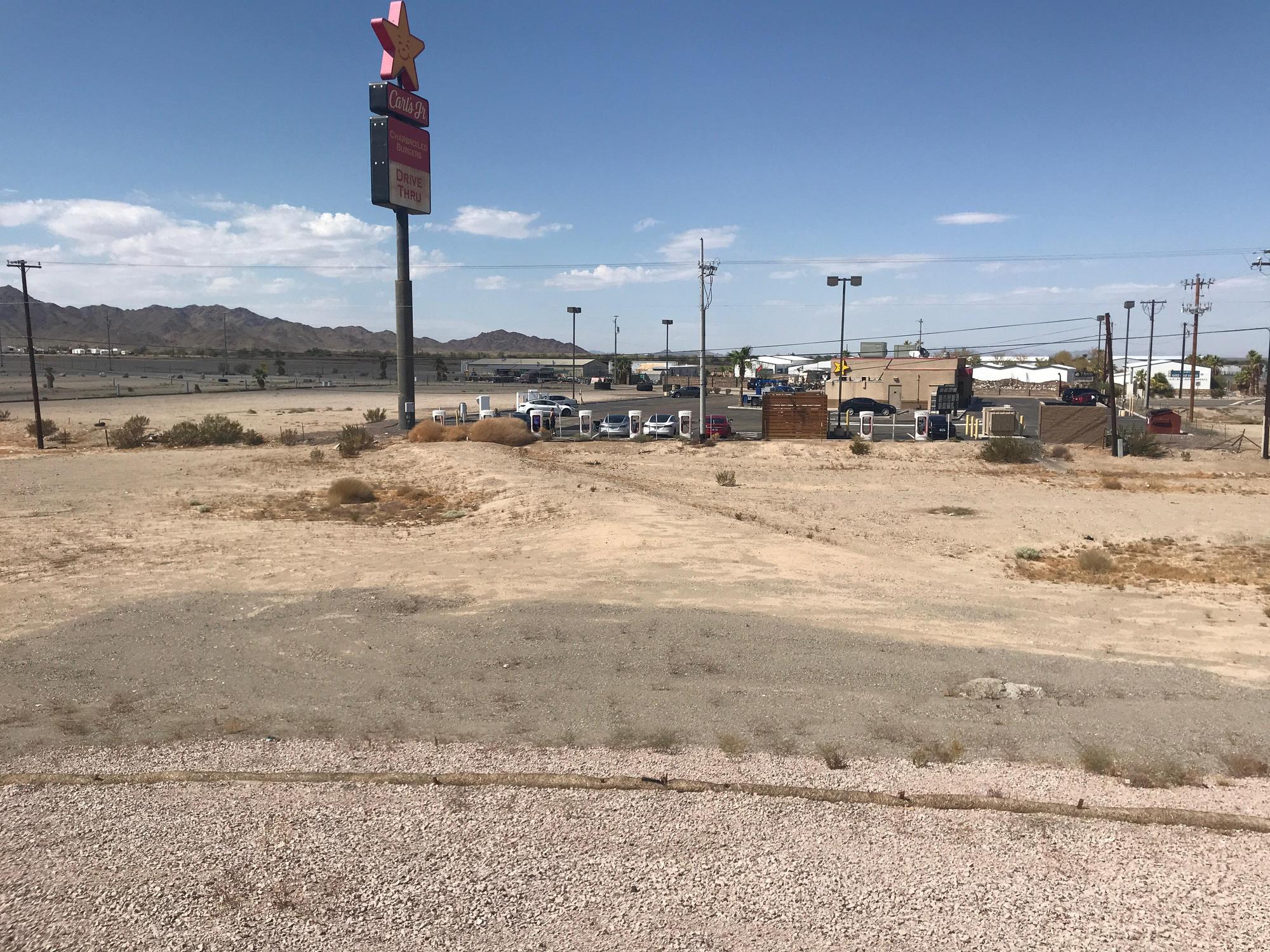 Carl's Jr Quartzsite, AZ EV Station