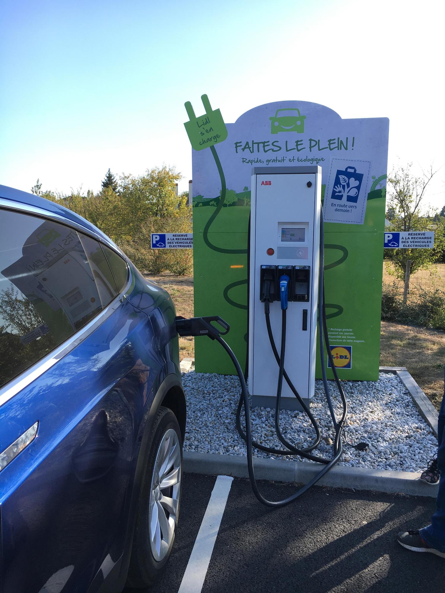 Charging Station Virta Bellac, NouvelleAquitaine EV Station