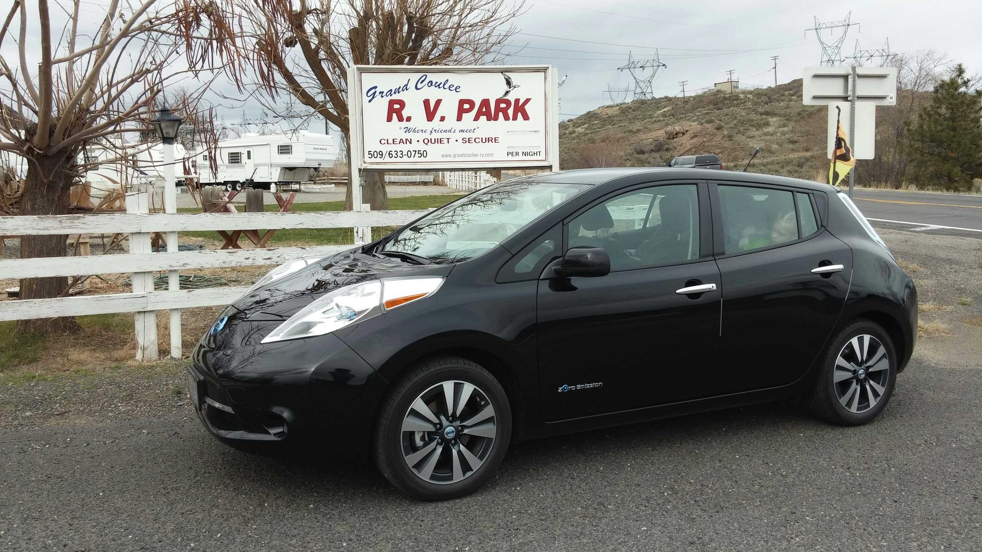 Grand Coulee RV Park Grand Coulee, WA EV Station