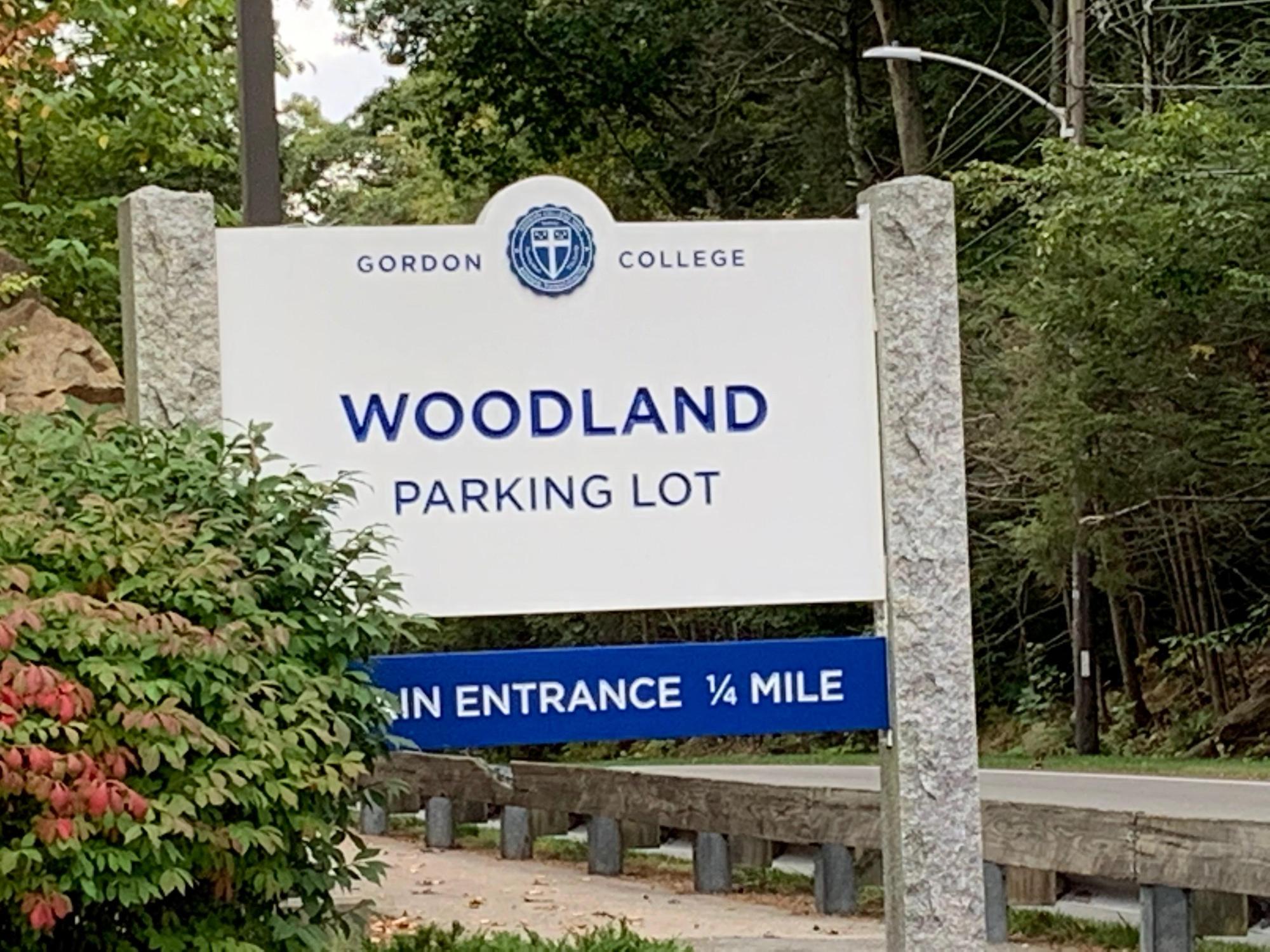 Gordon College Woodland Parking Lot Wenham, MA EV Station