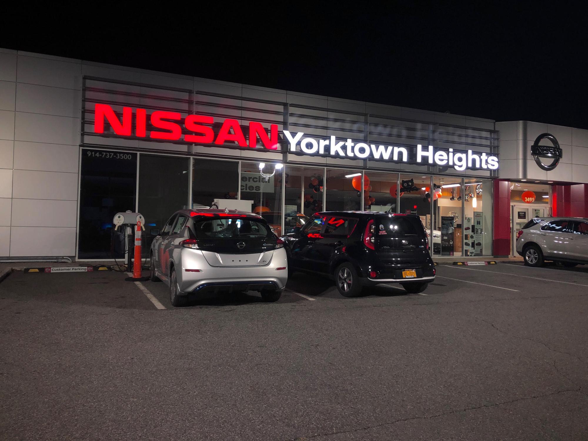 Nissan of Yorktown Heights Cortlandt, NY EV Station